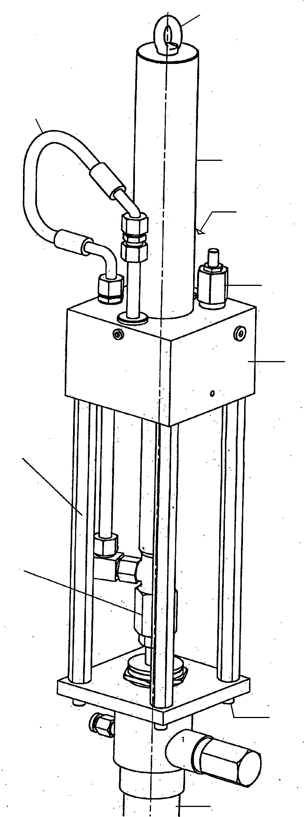 Komatsu parts book diagram for PC4000-6 S/N 08168: LUBE PUMP