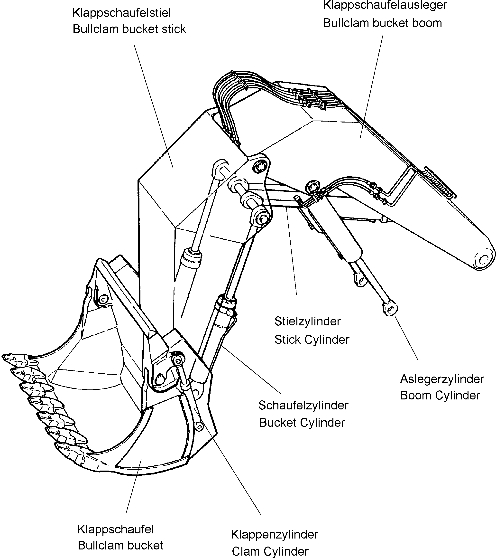 Komatsu parts book diagram for PC4000-6 S/N 08168: 
