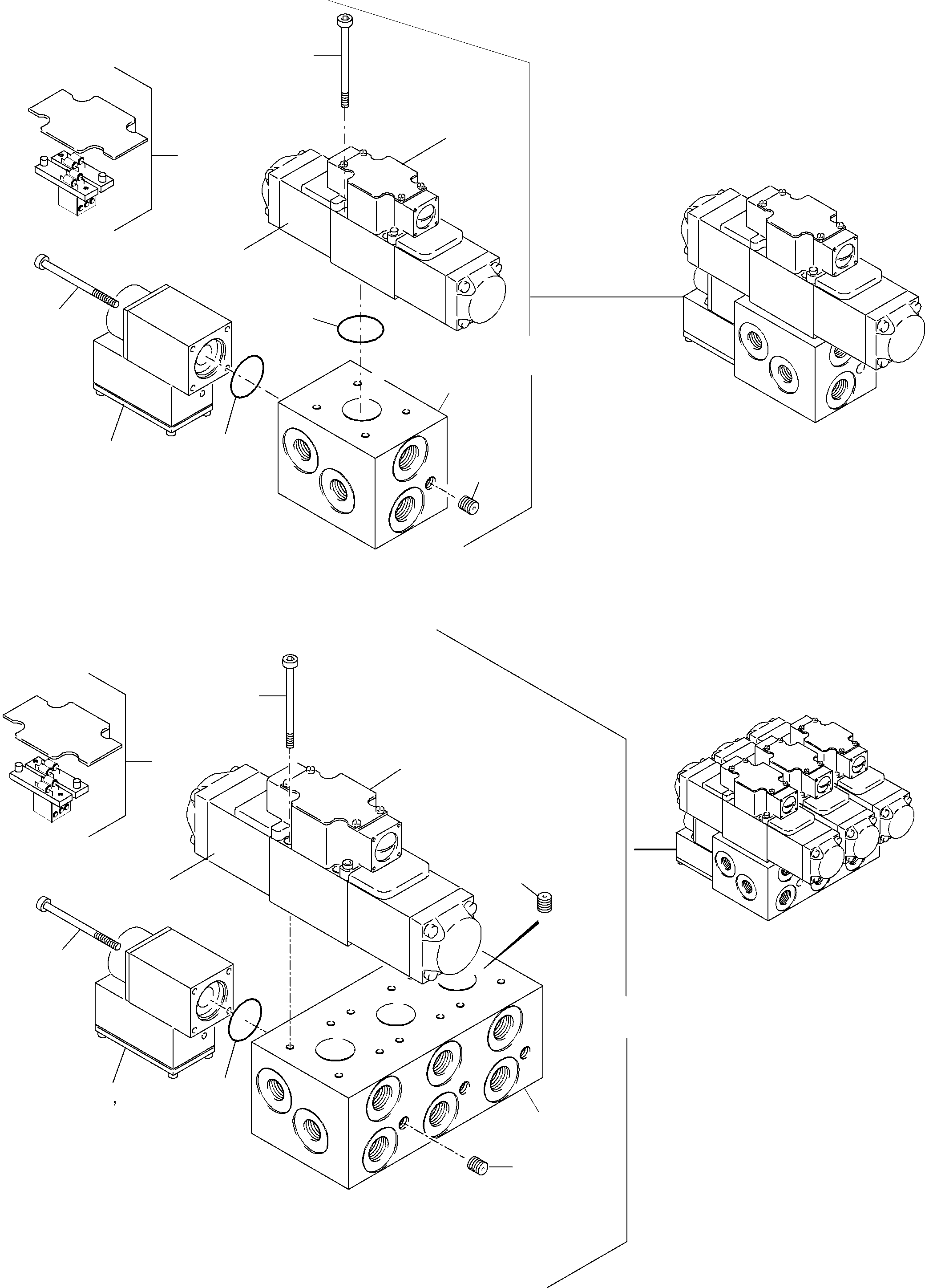 Komatsu parts book diagram for PC4000-6 S/N 08168: CONTROL PLATE
