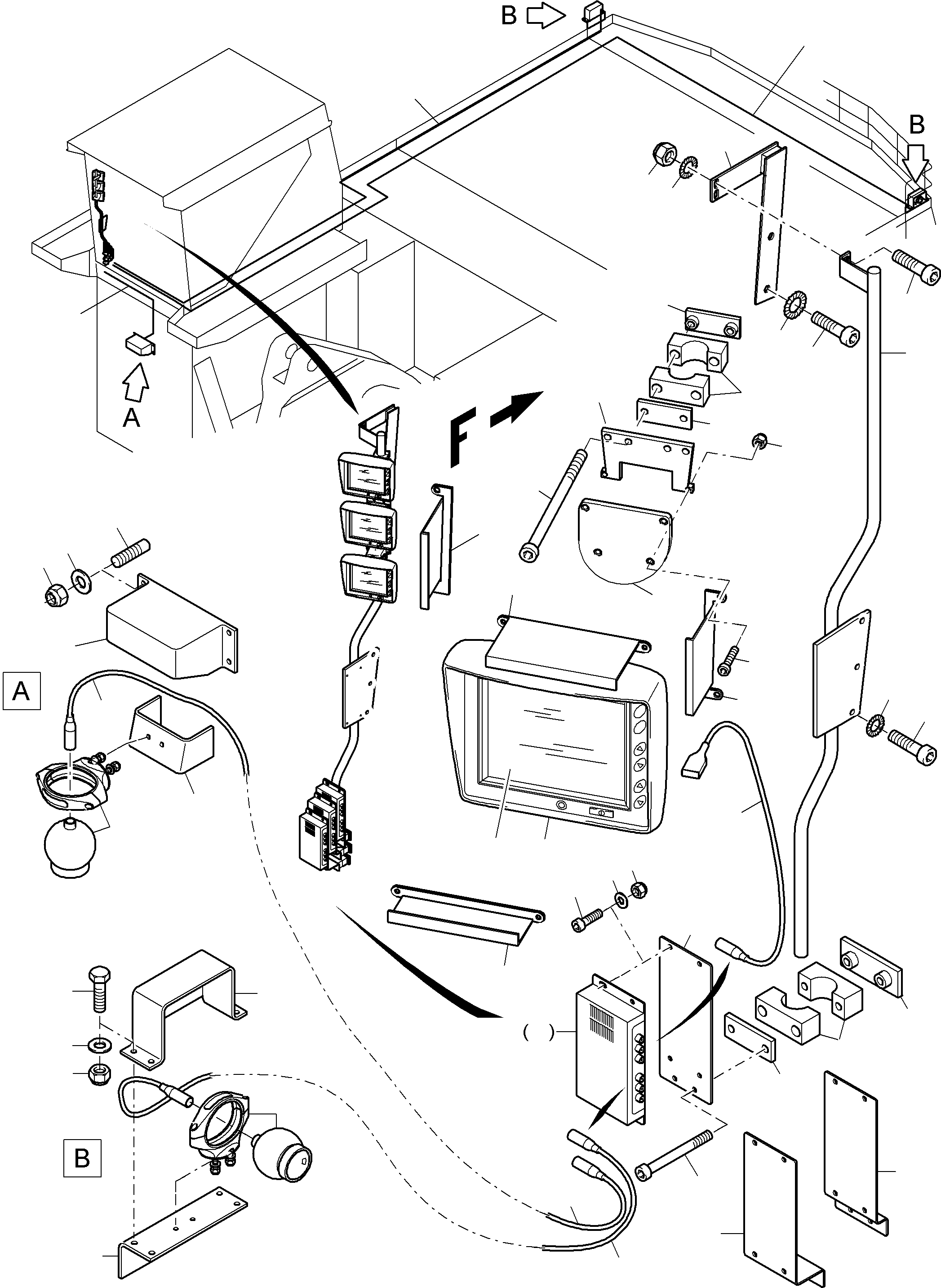 Komatsu parts book diagram for PC4000-6 S/N 08177: CAMERASYSTEM