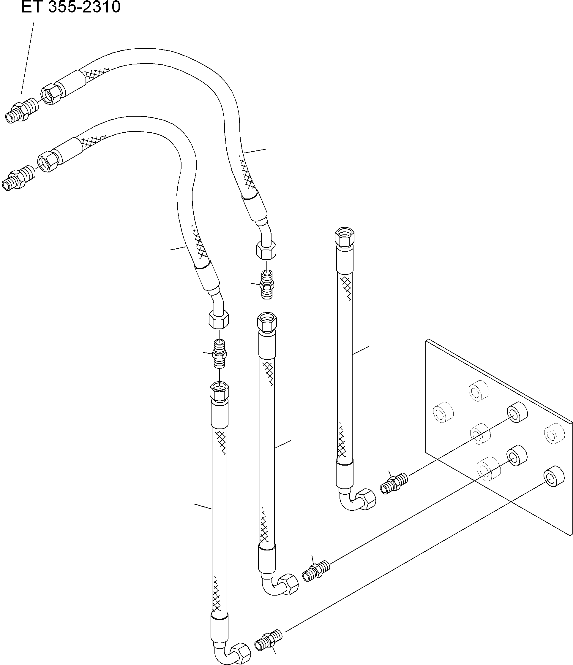 Komatsu parts book diagram for PC4000-6 S/N 08177: REFUELING EQUIPMENT