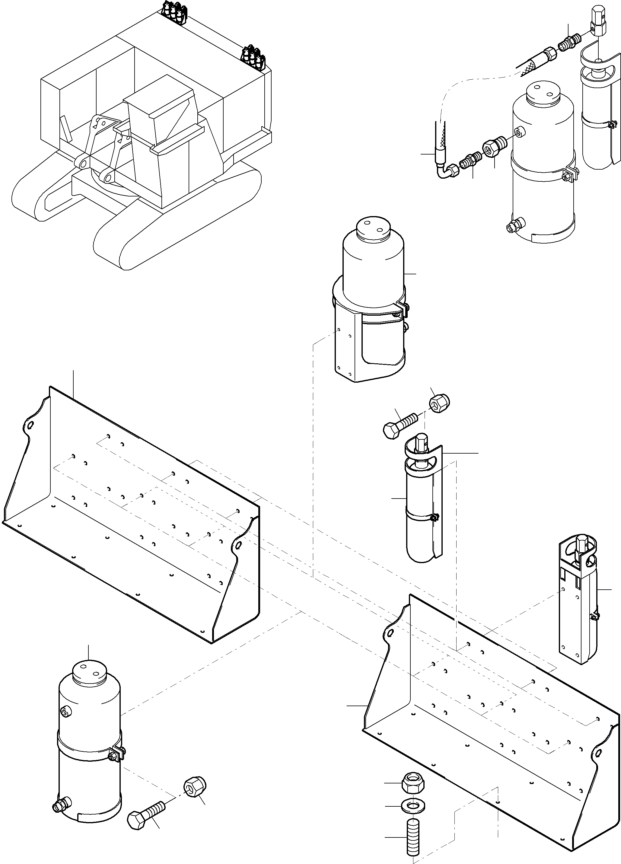 Komatsu parts book diagram for PC4000-6 S/N 08177: FIRE EXTINGUISHING EQUIPMENT