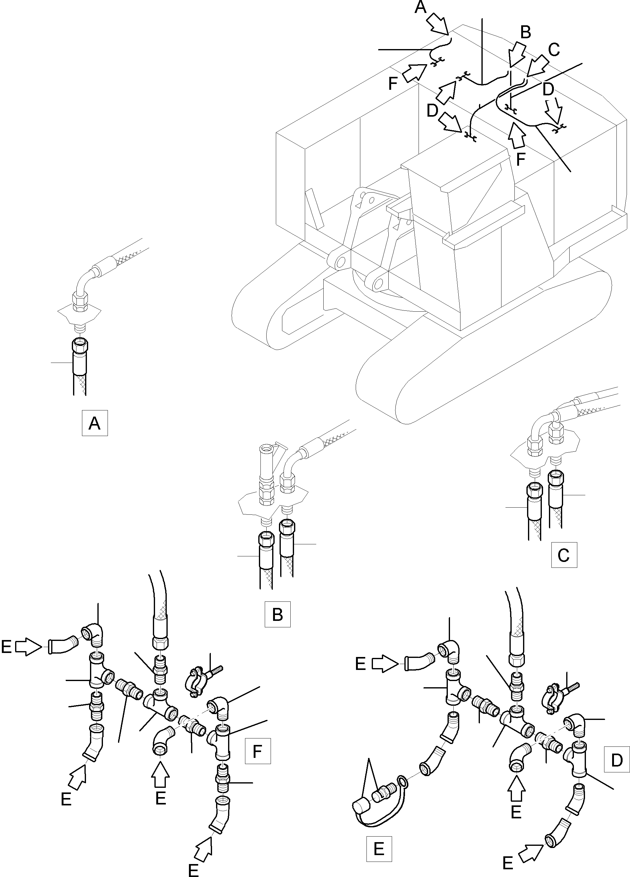 Komatsu parts book diagram for PC4000-6 S/N 08177: FIRE EXTINGUISHING EQUIPMENT
