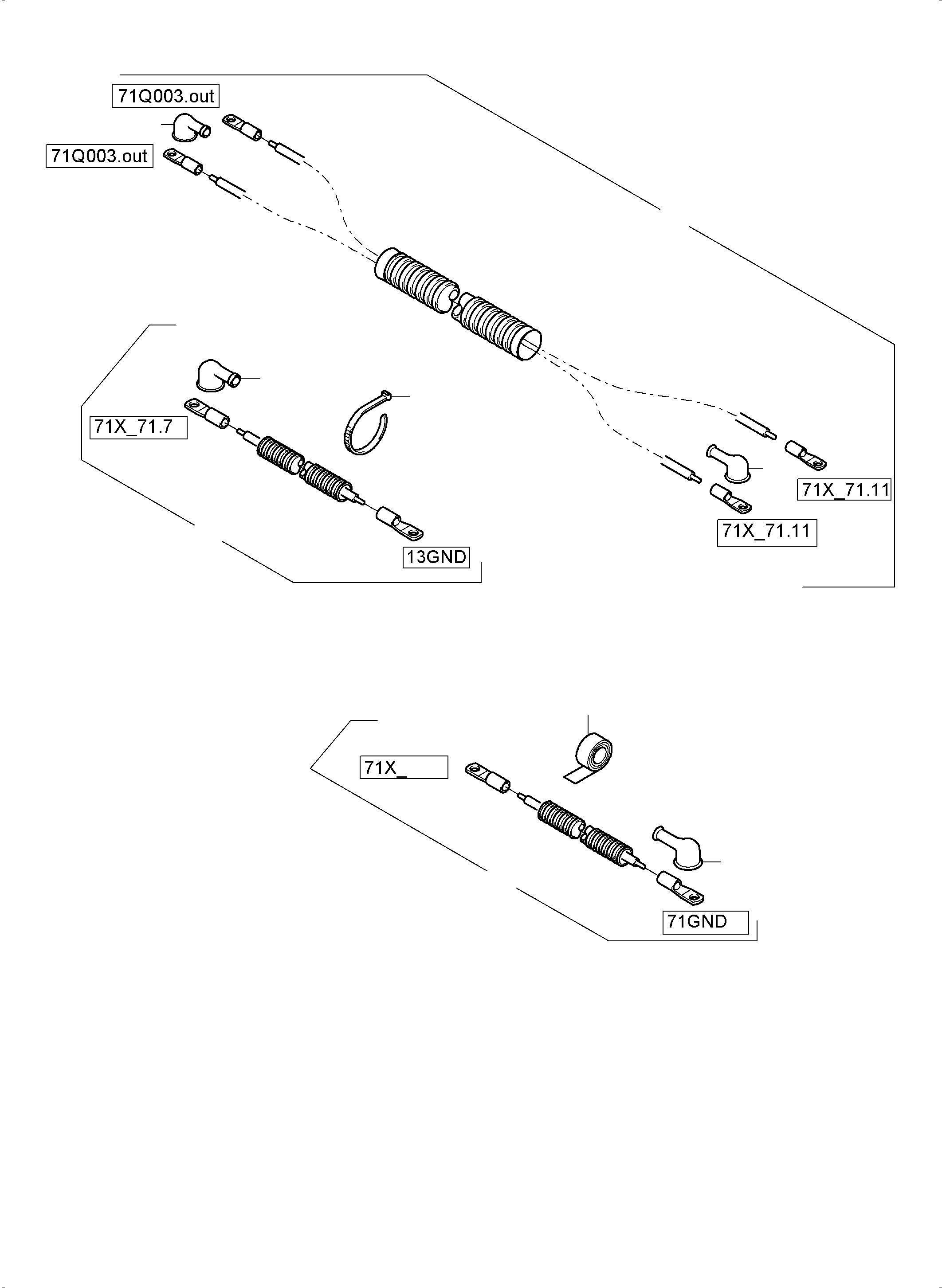 Excavators Mining Komatsu / PC4000-6 S/N 08227(g08227) / Batteries with Cables(355-2230b1a : 355-2230b1a)