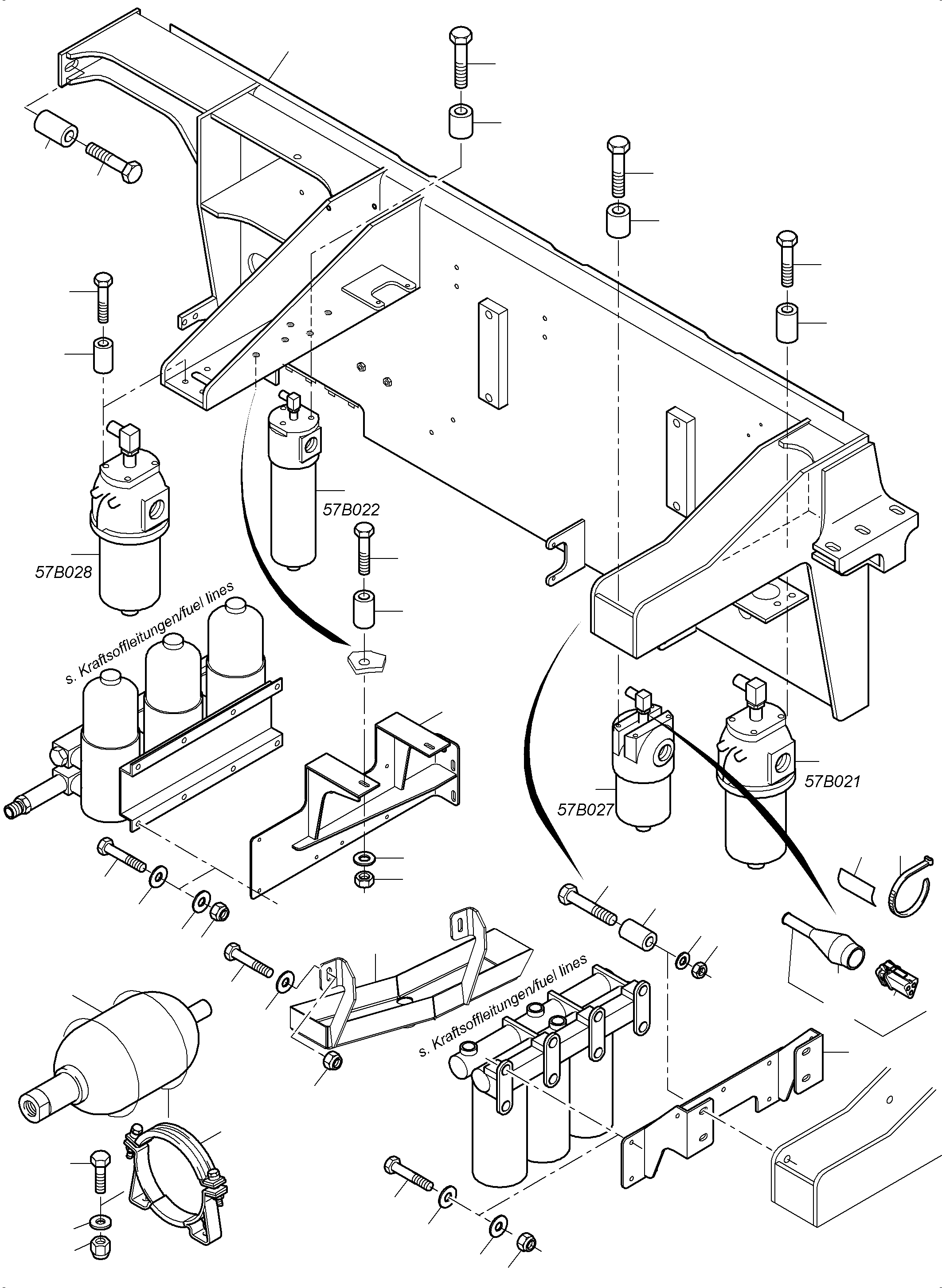 Excavators Mining Komatsu / PC4000-6 S/N 08227(g08227) / Control- and Filter Plate X2-Box(355-1841-3 : 355-1841-3)