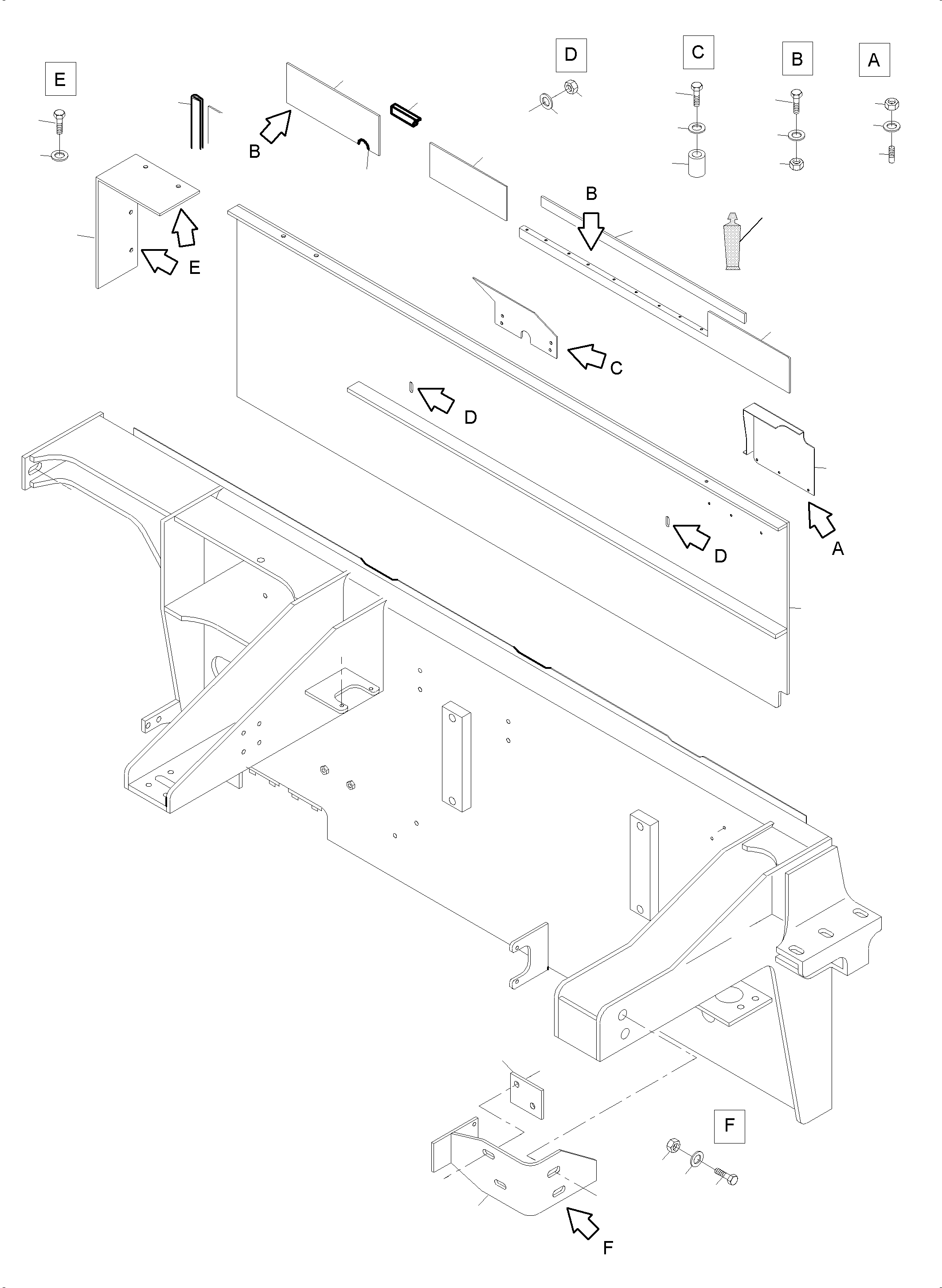 Excavators Mining Komatsu / PC4000-6 S/N 08227(g08227) / Control- and Filter Plate X2-Box(355-1841-3 : 355-1841-3)