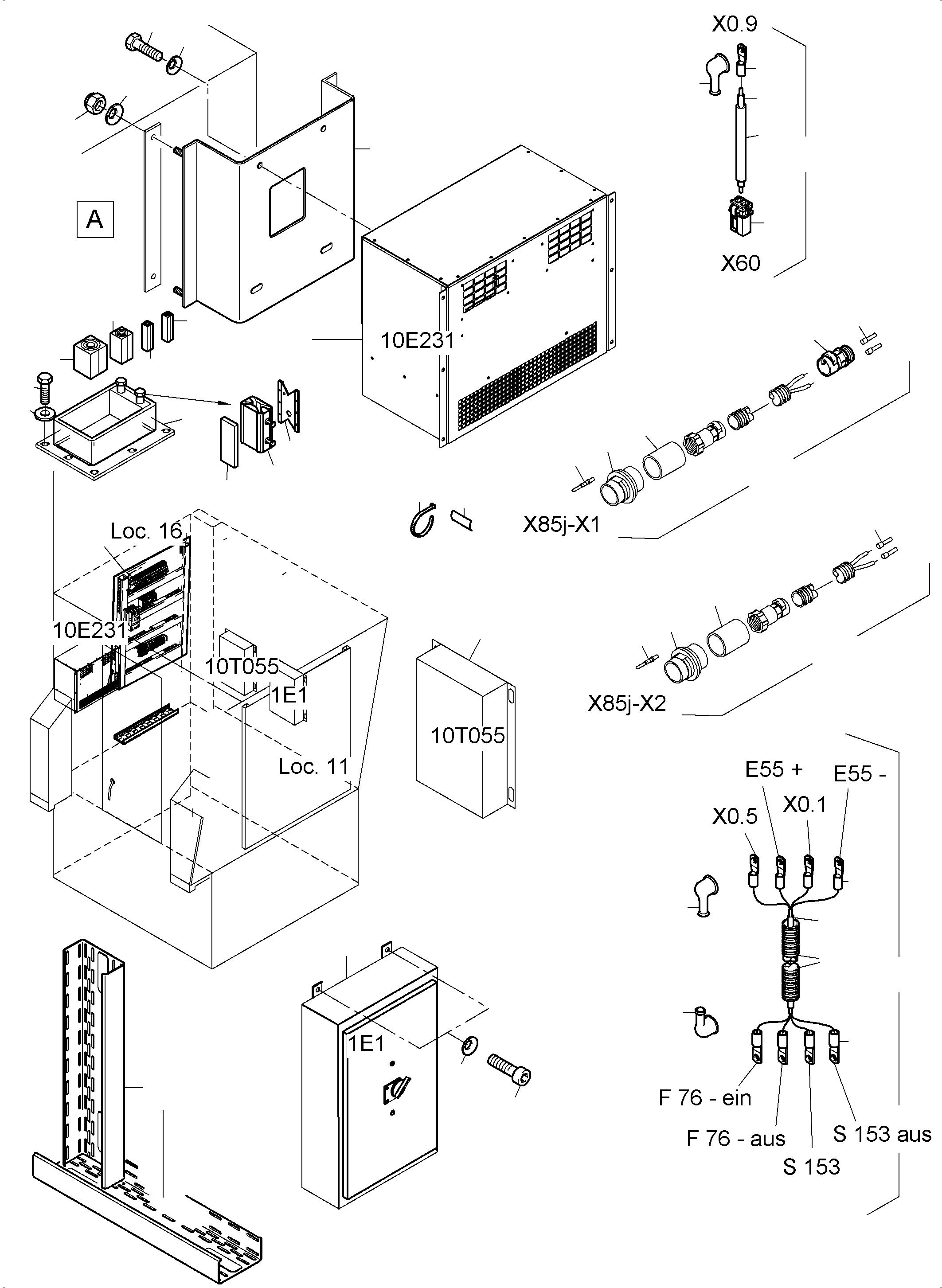 Excavators Mining Komatsu / PC4000-6 S/N 08227(g08227) / Electric Parts Temperature Conditioning - Cab Support(355-2510 : 355-2510)