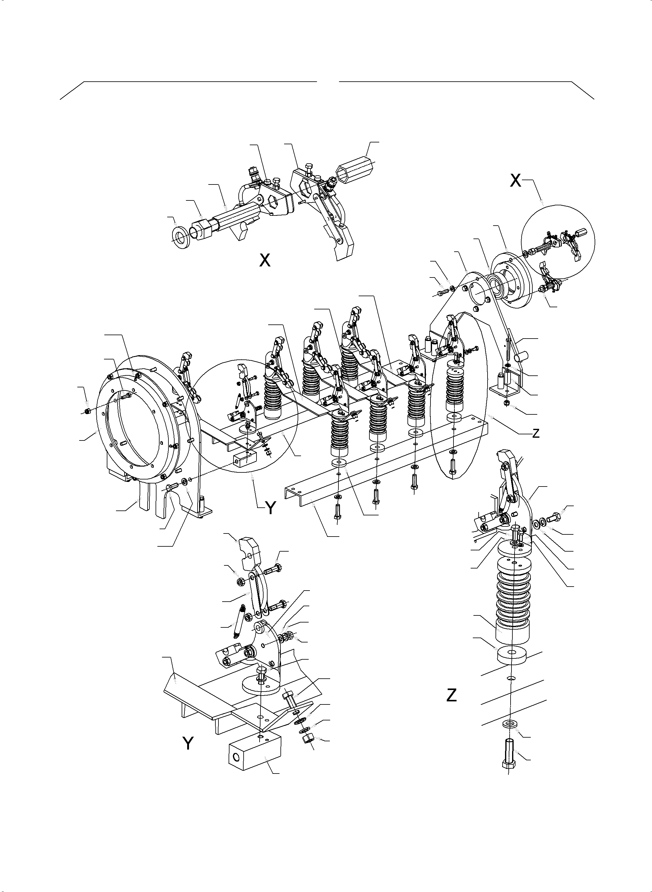 Komatsu parts book diagram for PC4000-6E S/N 08299: COLLECTOR