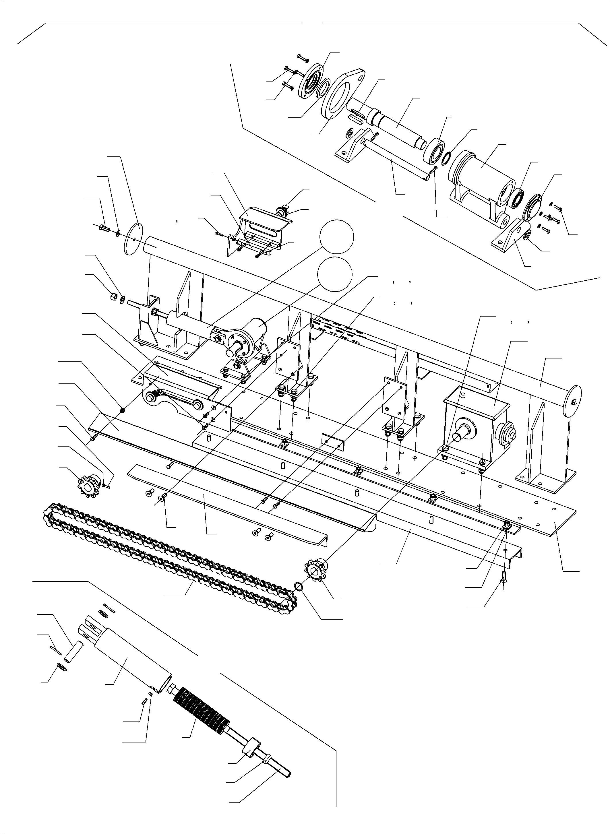 Komatsu parts book diagram for PC4000-6E S/N 08299: GUIDE TUBE
