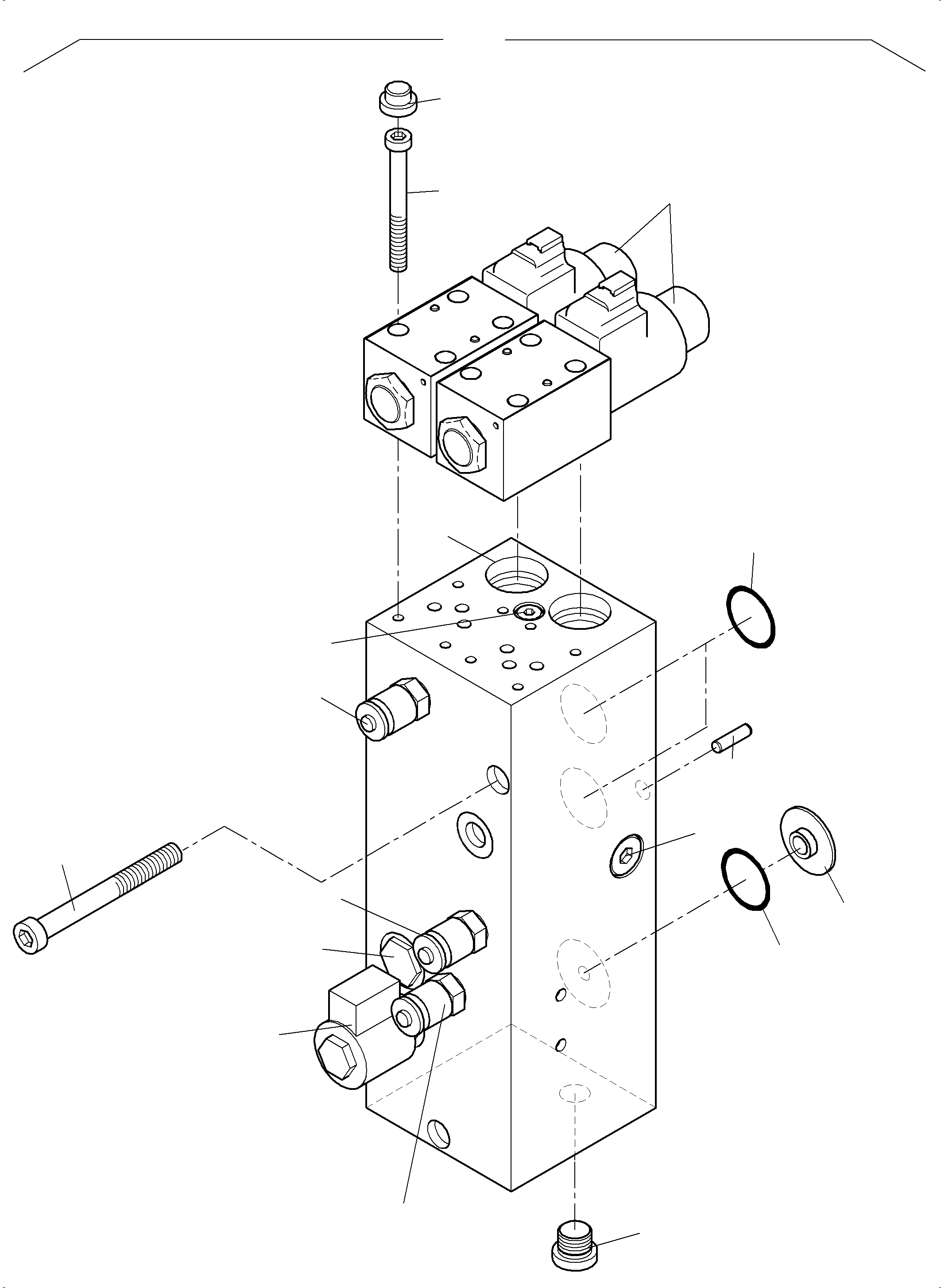 Komatsu parts book diagram for PC4000-6E S/N 08299: VALVE - SLEW GEAR