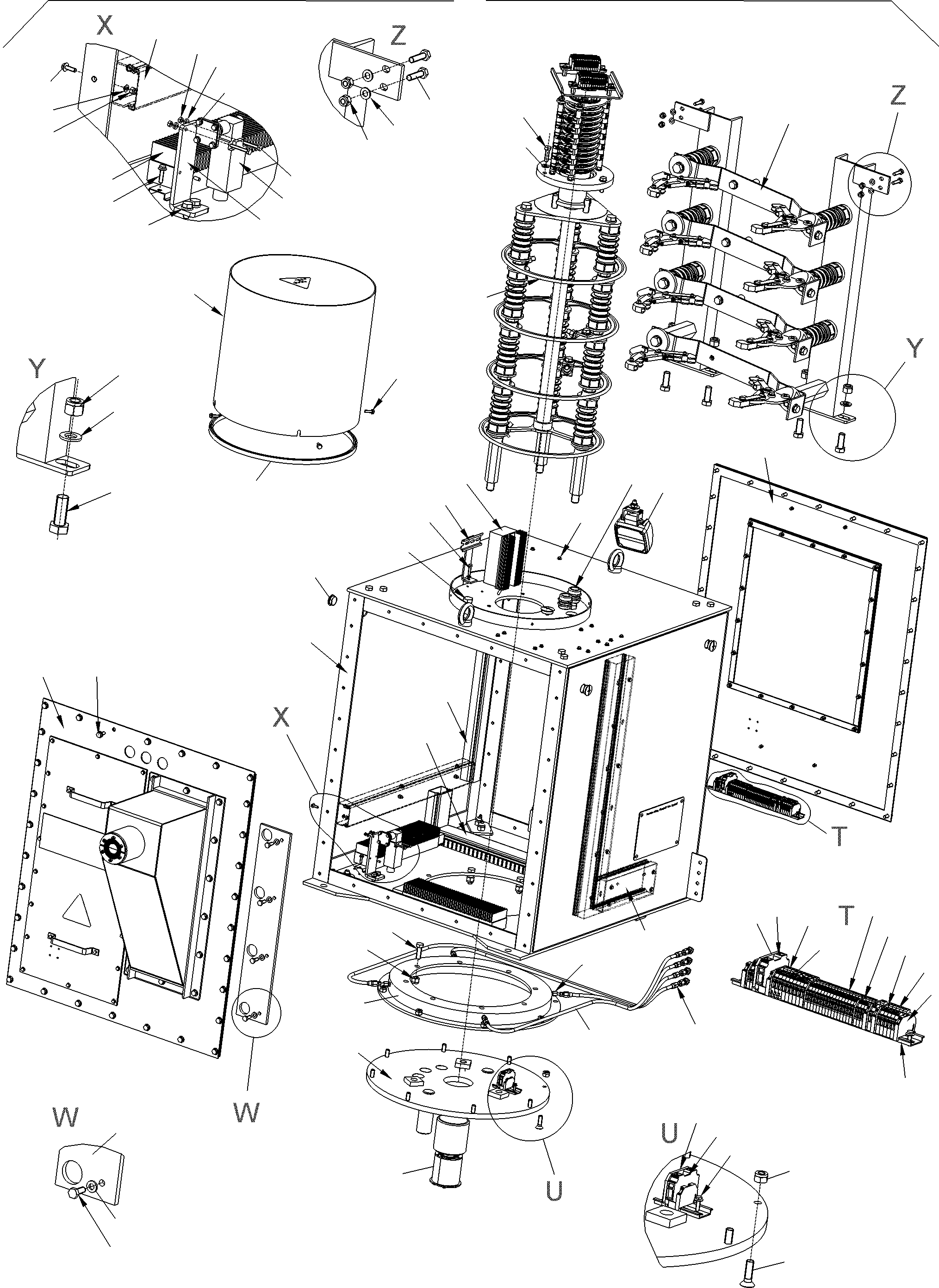 Komatsu parts book diagram for PC4000-6E S/N 08299: SLIP RING
