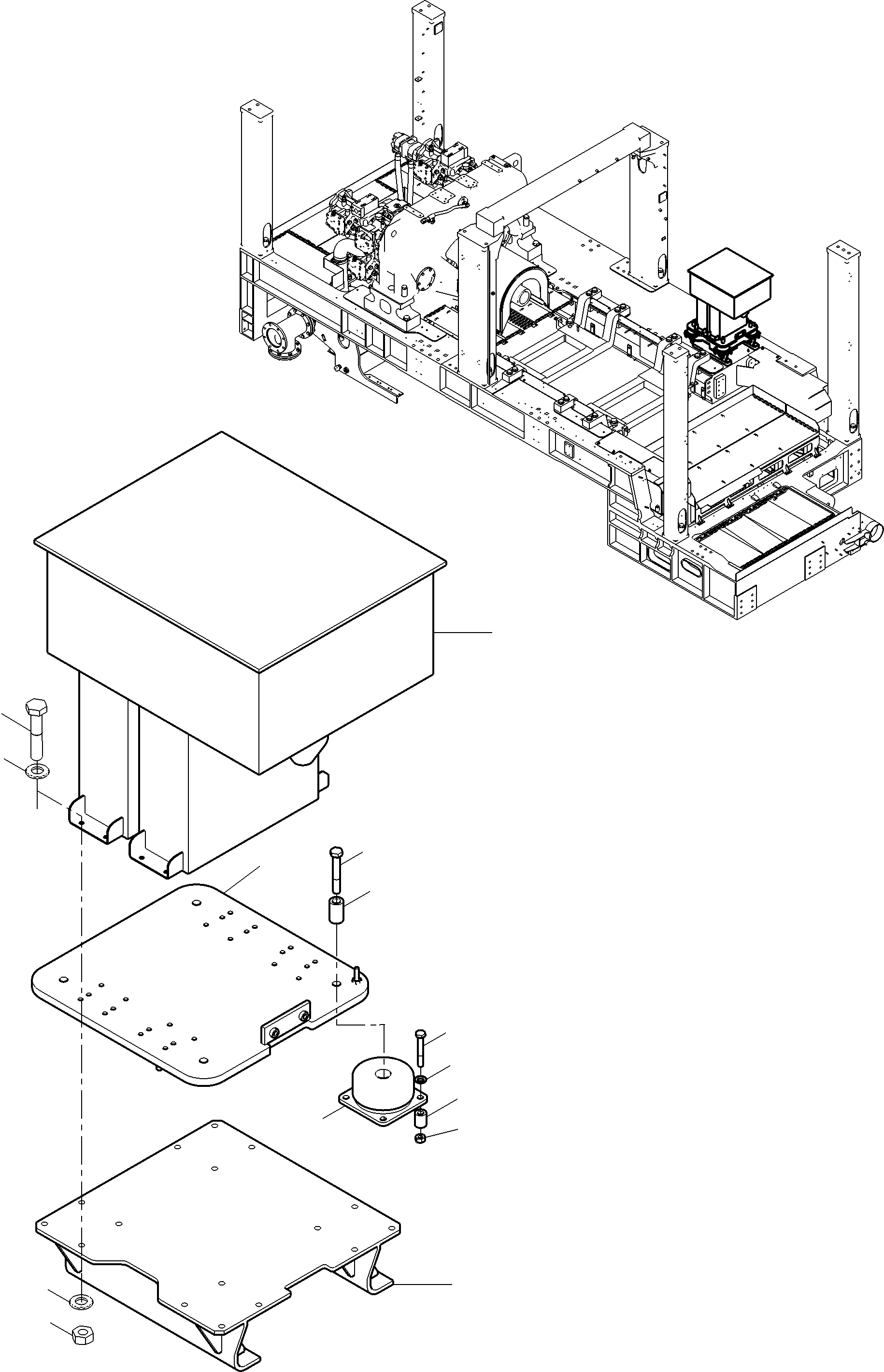 Komatsu parts book diagram for PC4000-6E S/N 08299: CAPACITOR ARR.