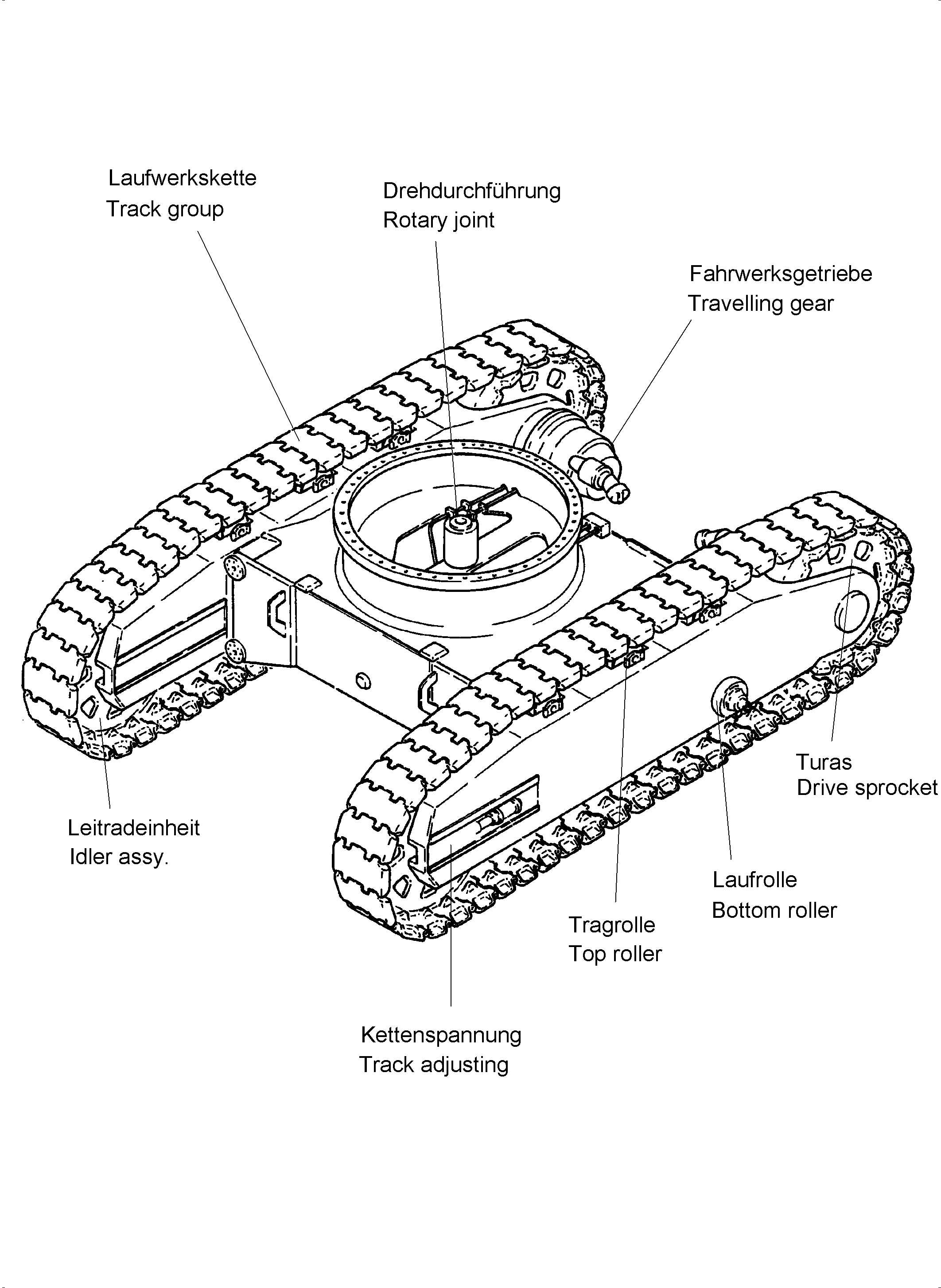 Komatsu parts book diagram for PC4000-11 S/N 08302: 