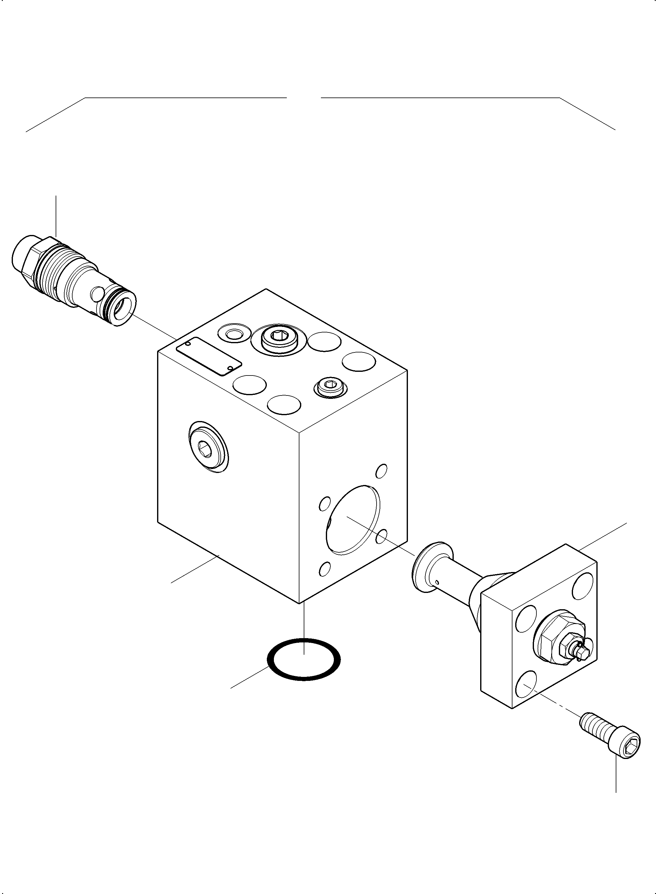 Komatsu parts book diagram for PC4000-11 S/N 08302: THROTTLE CHECK VALVE