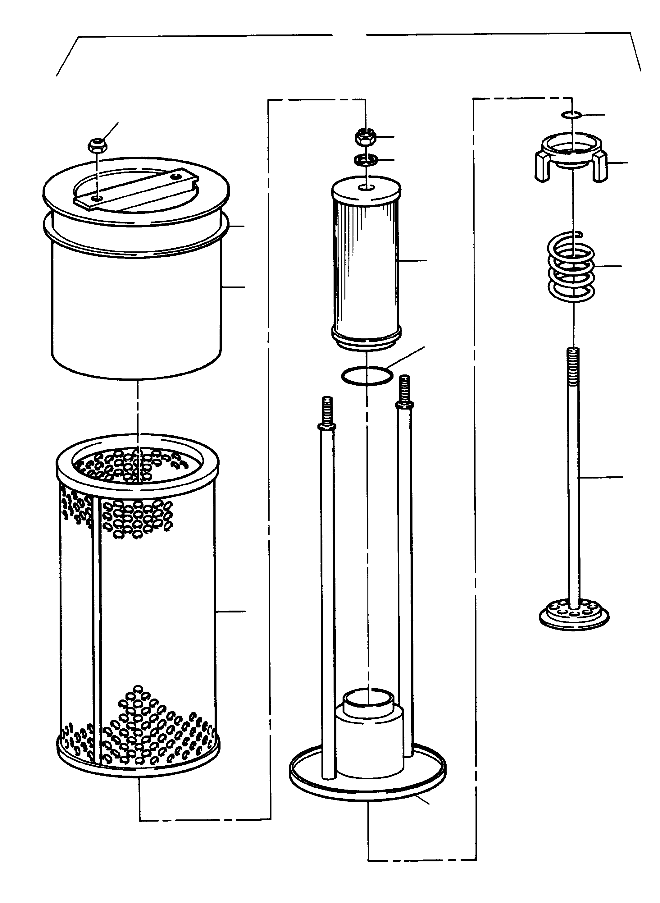 Komatsu parts book diagram for PC4000-11 S/N 08312: LEAKAGE OIL FILTER