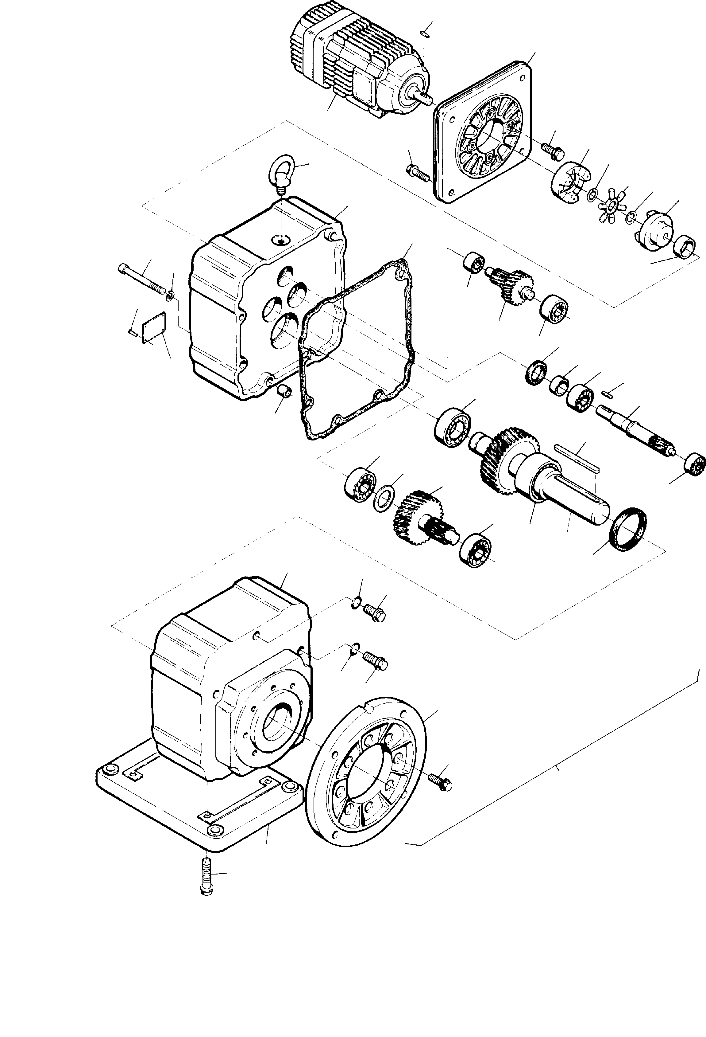 Excavators Mining Komatsu / PC8000-1E S/N 12036(g12036) / Gear Motor(991-0271 : 991-0271)