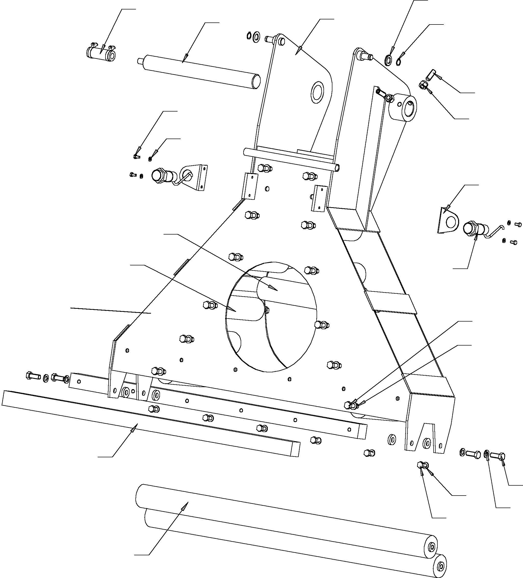 Excavators Mining Komatsu / PC8000-1E S/N 12036(g12036) / Rocker Arm(991-0306 : 991-0306)