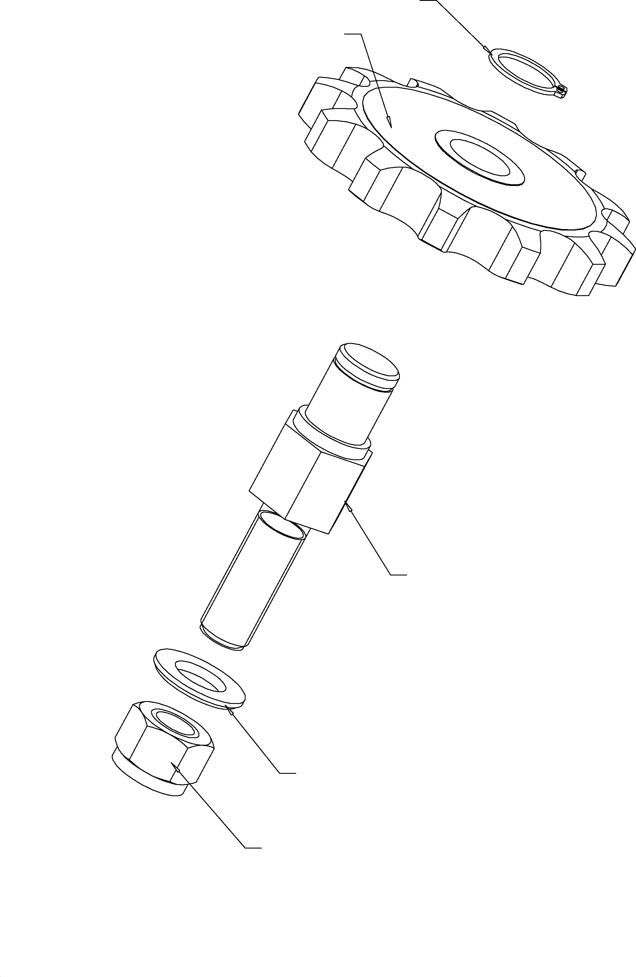 Excavators Mining Komatsu / PC8000-1E S/N 12036(g12036) / Cable Drum Mounting(612-3190a : 612-3190a)