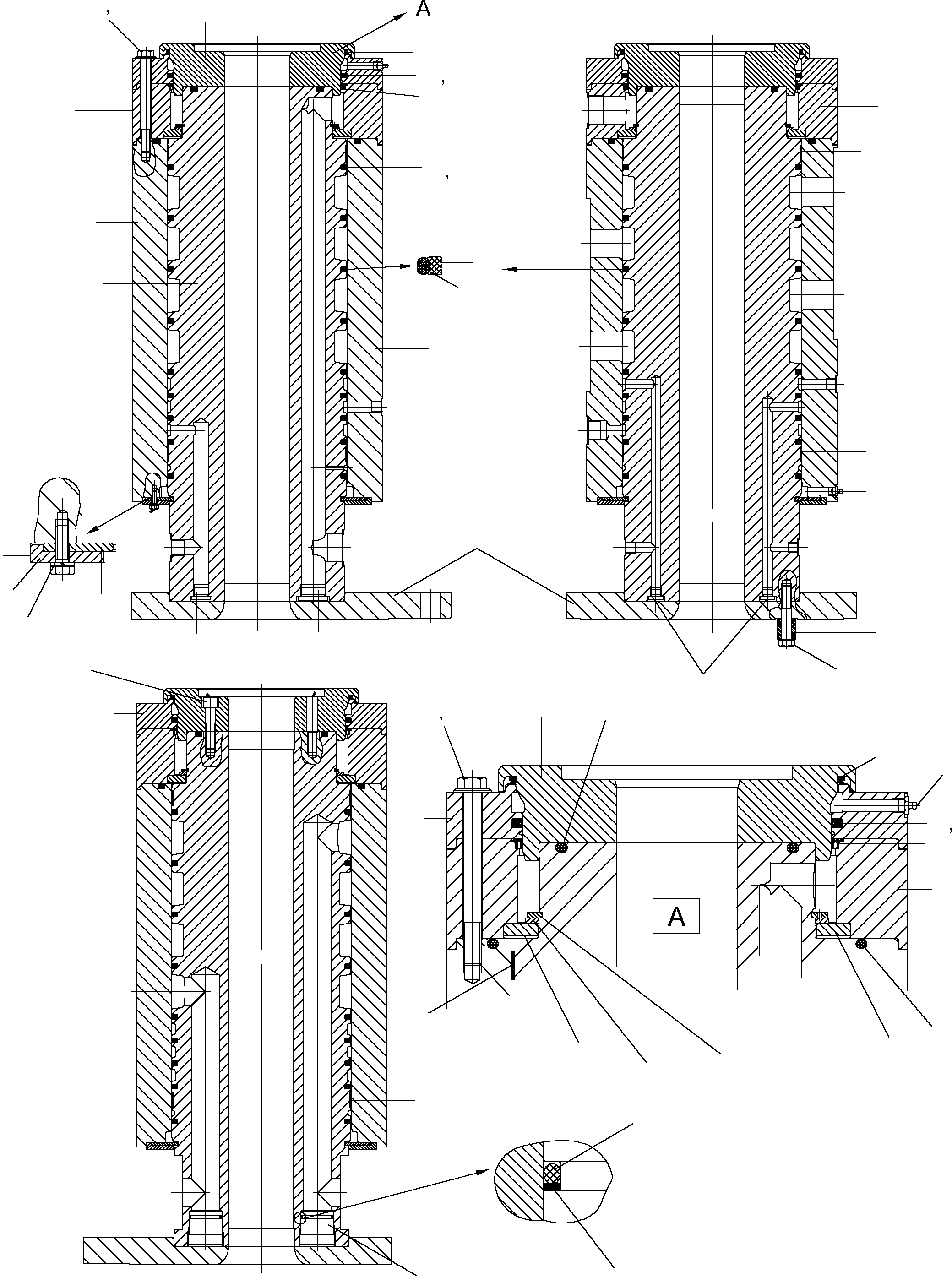 Excavators Mining Komatsu / PC8000-1E S/N 12036(g12036) / Rotary Joint(515-3155b : 515-3155b)