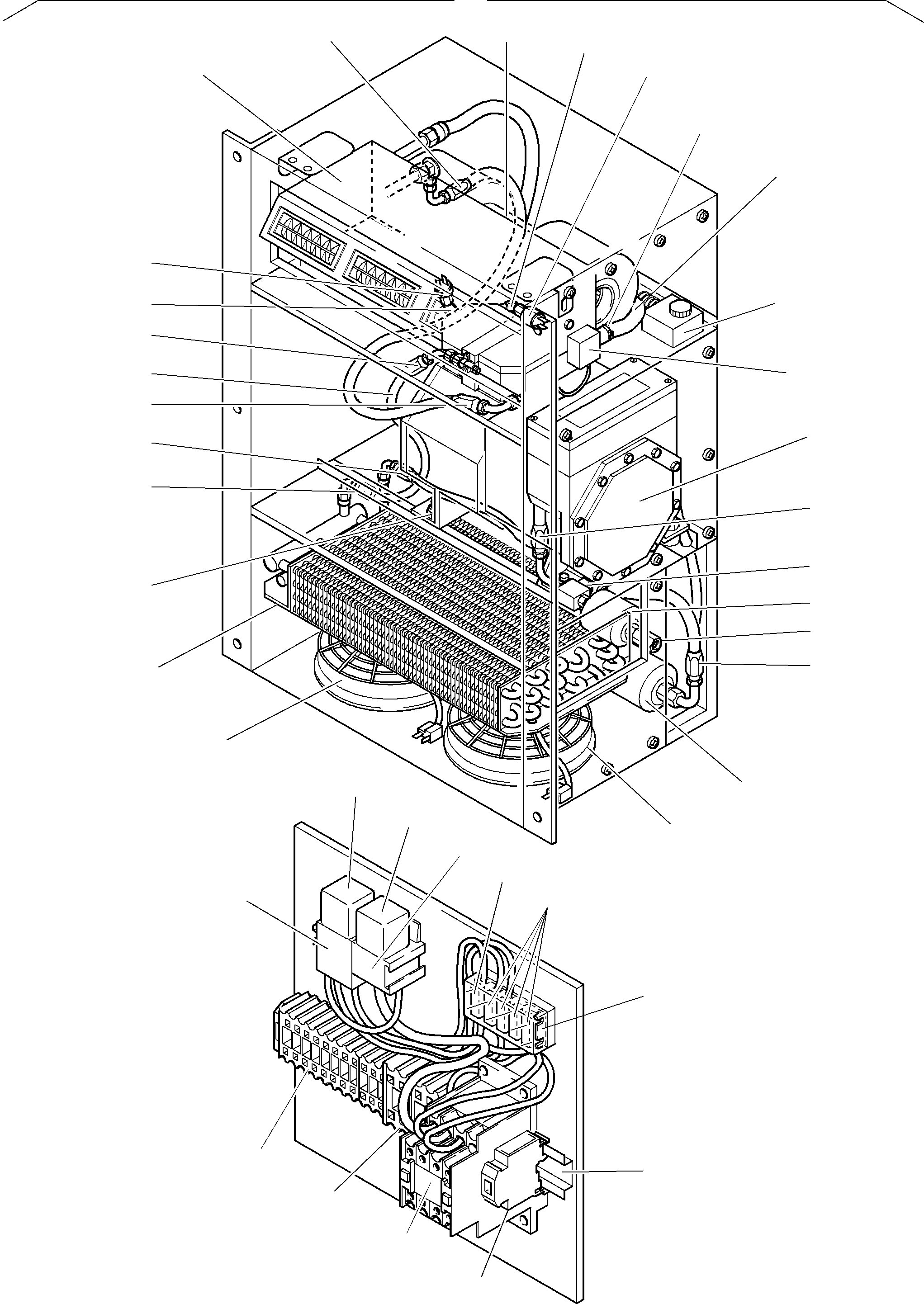 Excavators Mining Komatsu / PC8000-6E S/N 12042(g12042) / Compact Air Conditioning Equipment(991-0277b : 991-0277b)