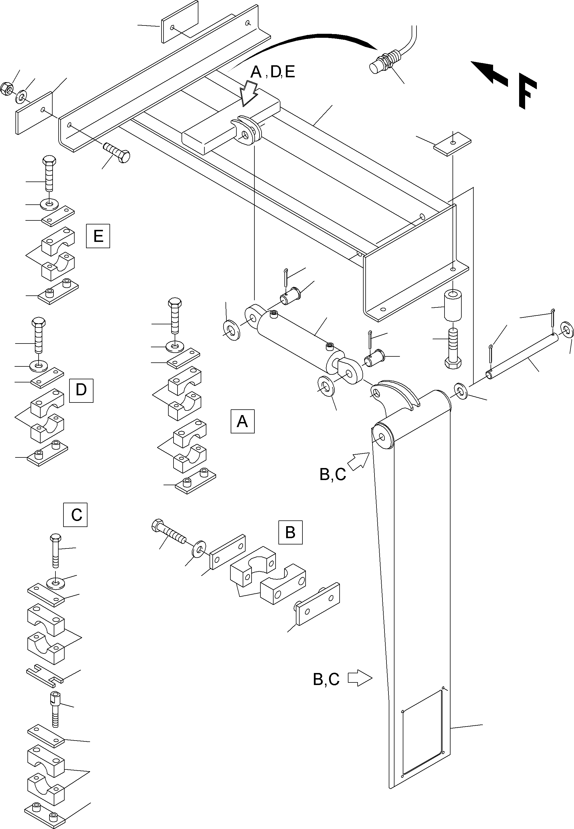 Excavators Mining Komatsu / PC8000-6 S/N 12053(g12053) / Refueling Equipment(113-2303b : 113-2303b)