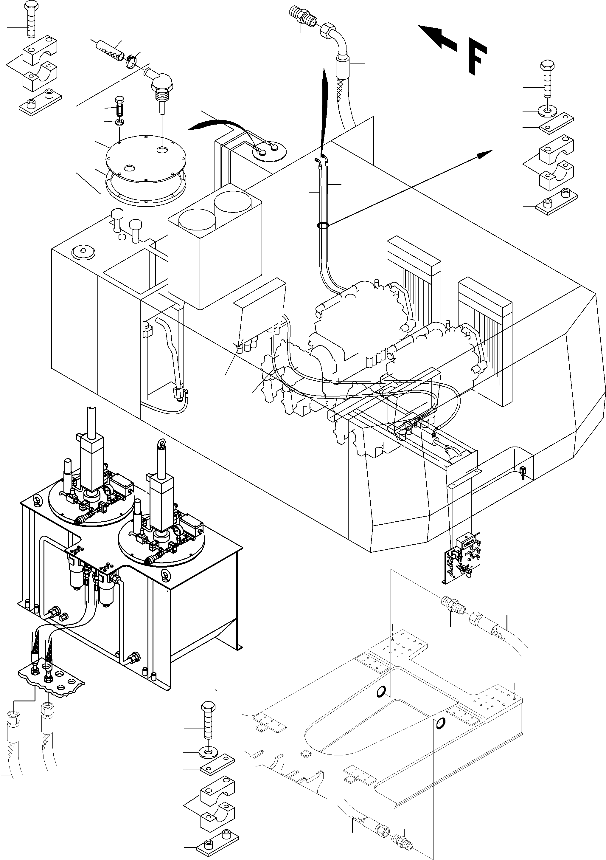 Excavators Mining Komatsu / PC8000-6 S/N 12053(g12053) / Refueling Equipment(113-2303b : 113-2303b)