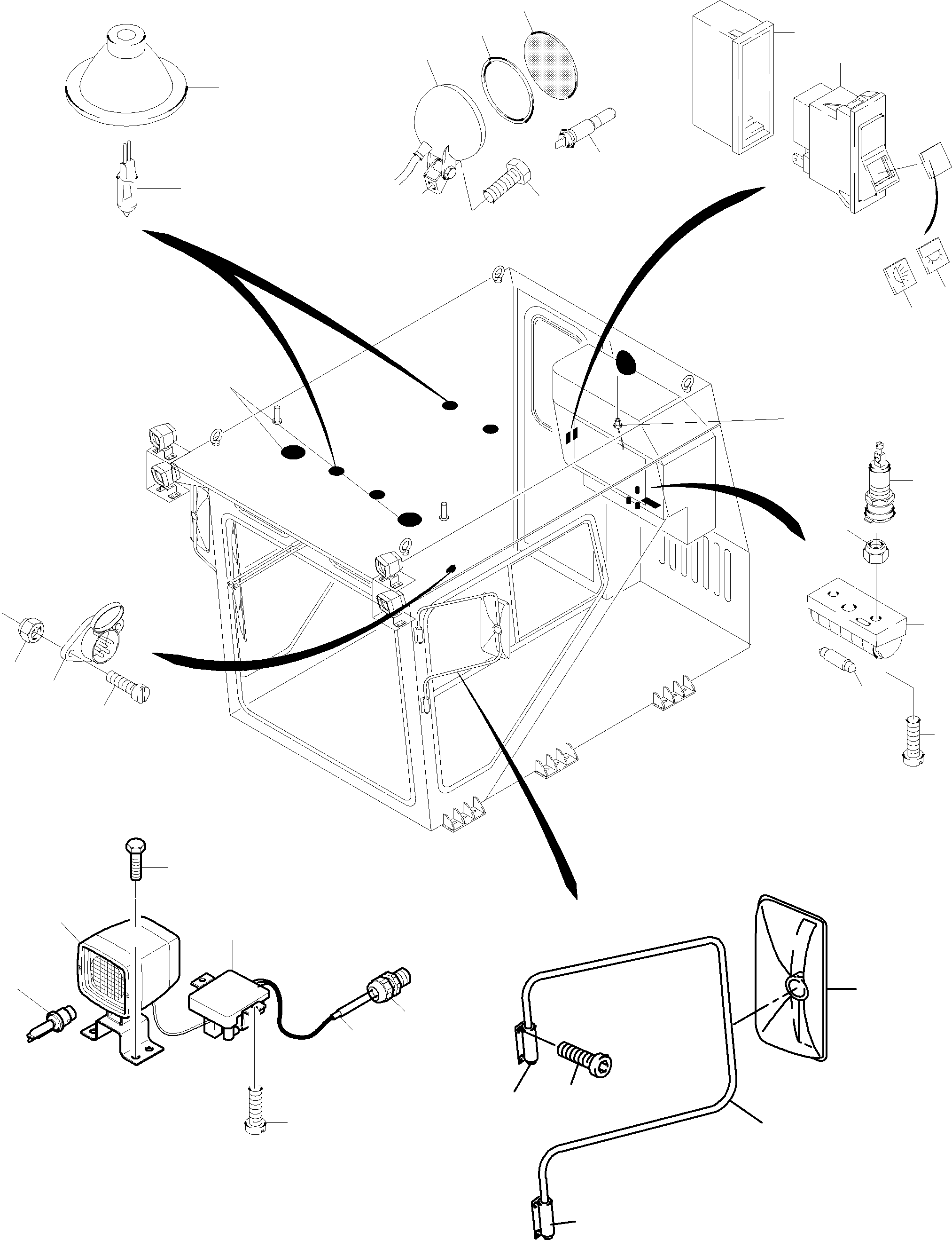 Excavators Mining Komatsu / PC8000-6 S/N 12053(g12053) / Operator