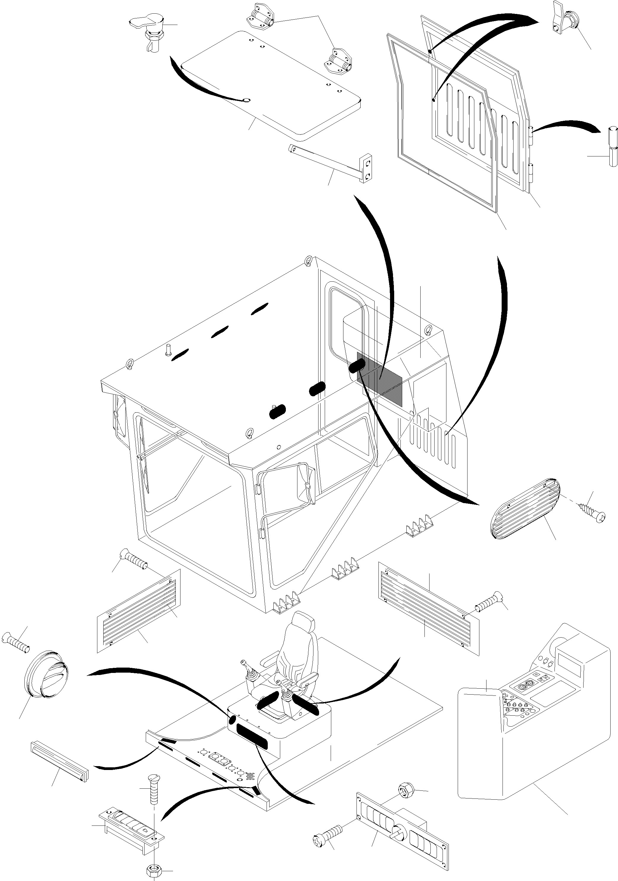 Excavators Mining Komatsu / PC8000-6 S/N 12053(g12053) / Operator