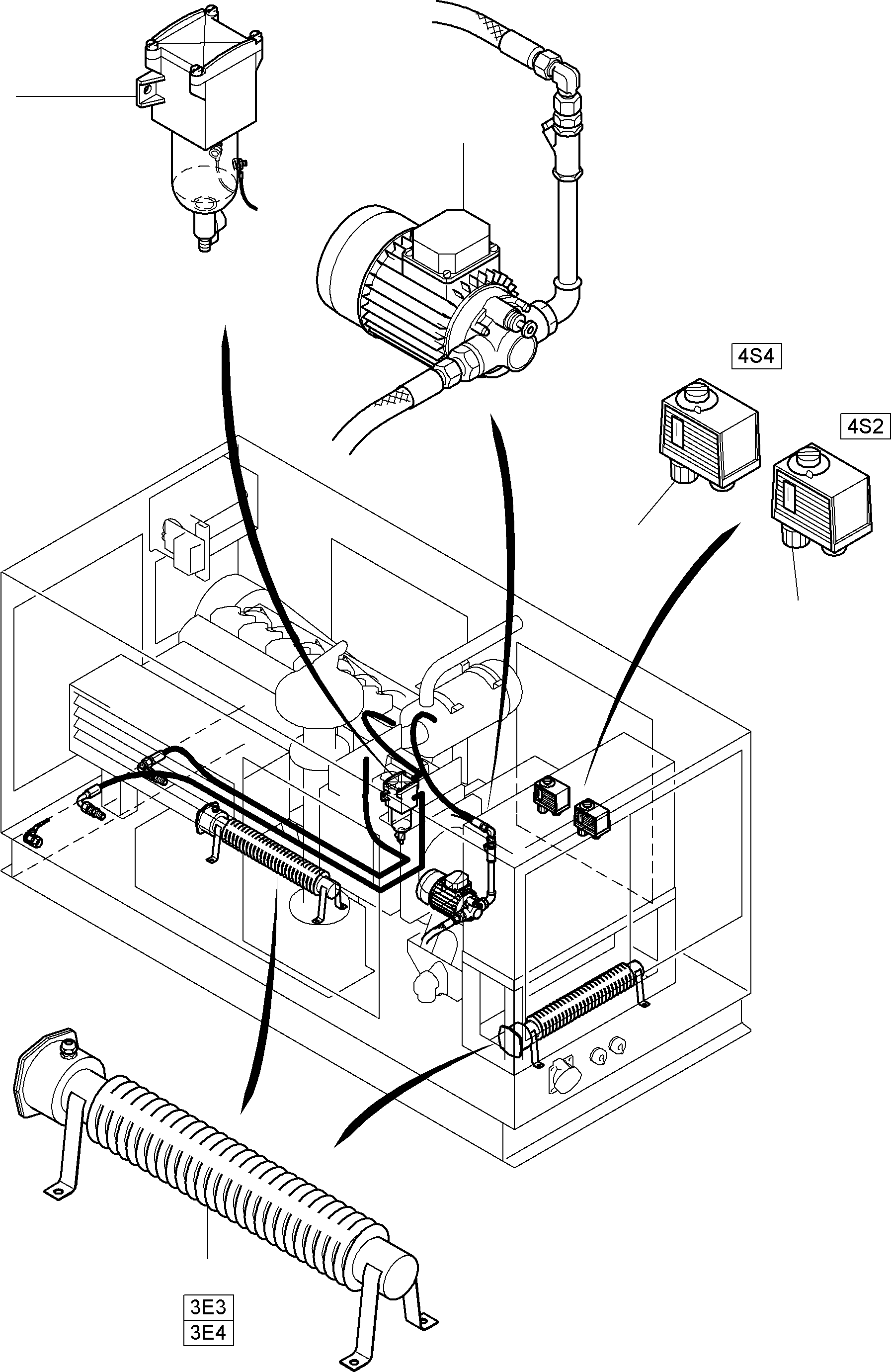 Excavators Mining Komatsu / PC8000-6E S/N 12054(g12054) / Alternator Assembly(991-0639 : 991-0639)