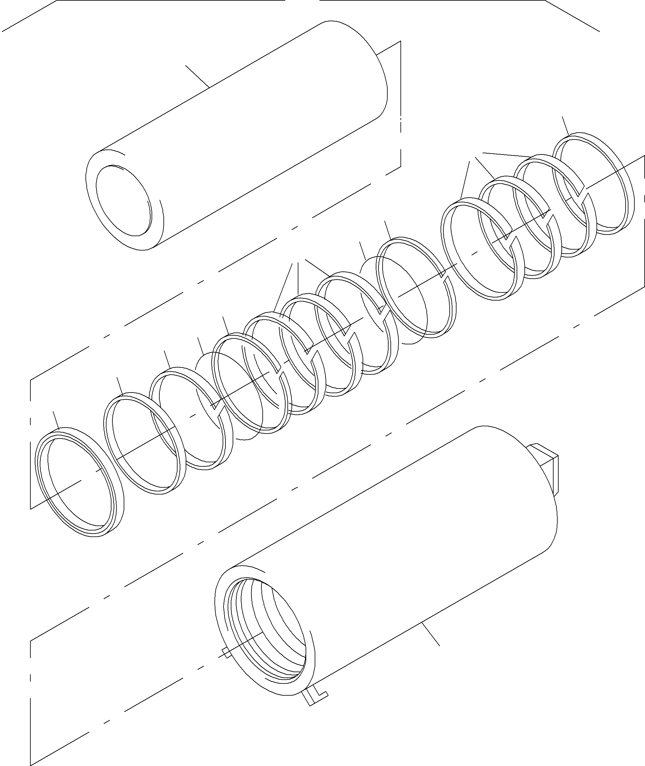 Excavators Mining Komatsu / PC8000-6E S/N 12054(g12054) / Hydraulic Tensioner(113-3114a1 : 113-3114a1)