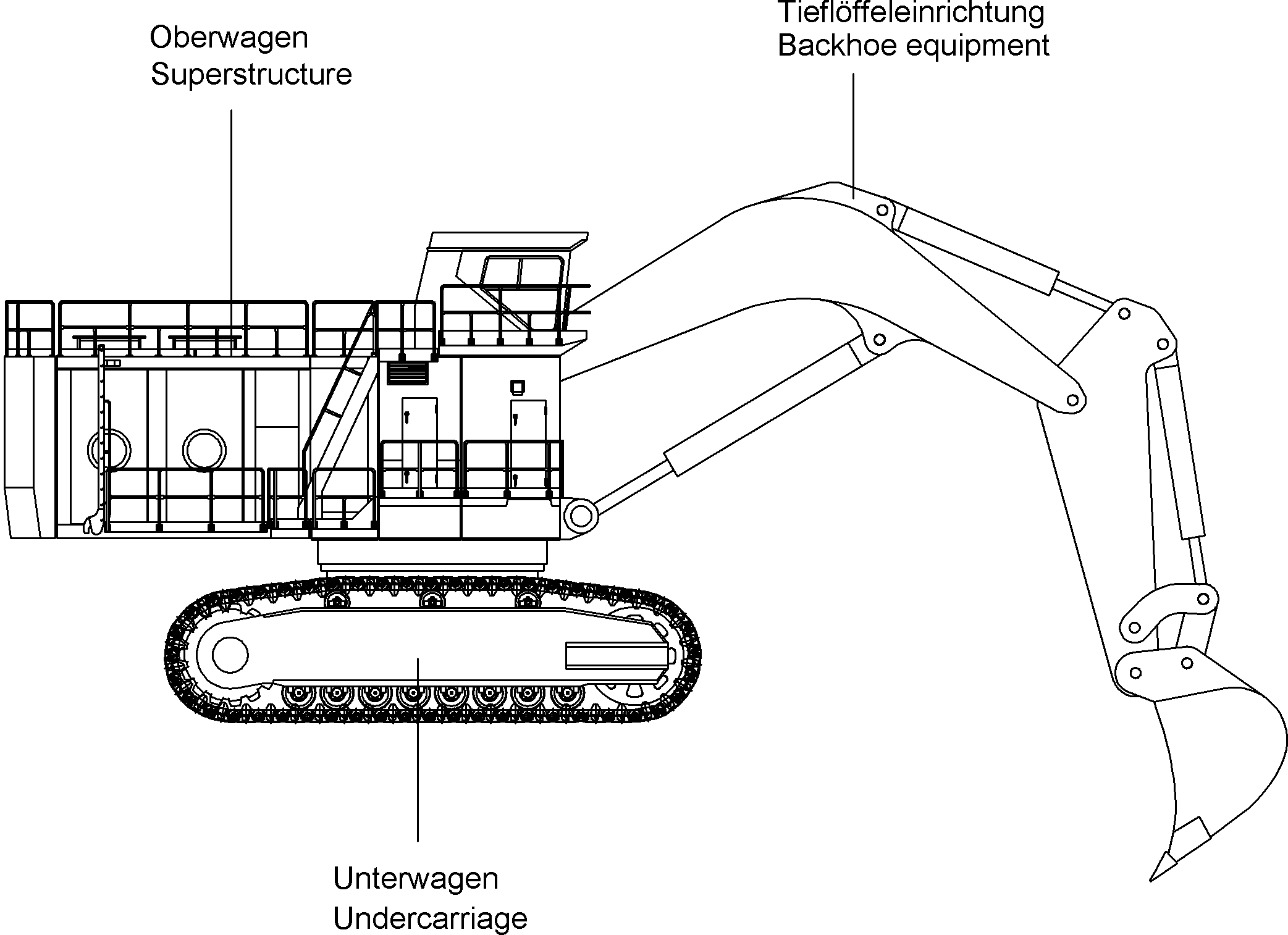 Excavators Mining Komatsu / PC8000-6 S/N 12098(g12098)