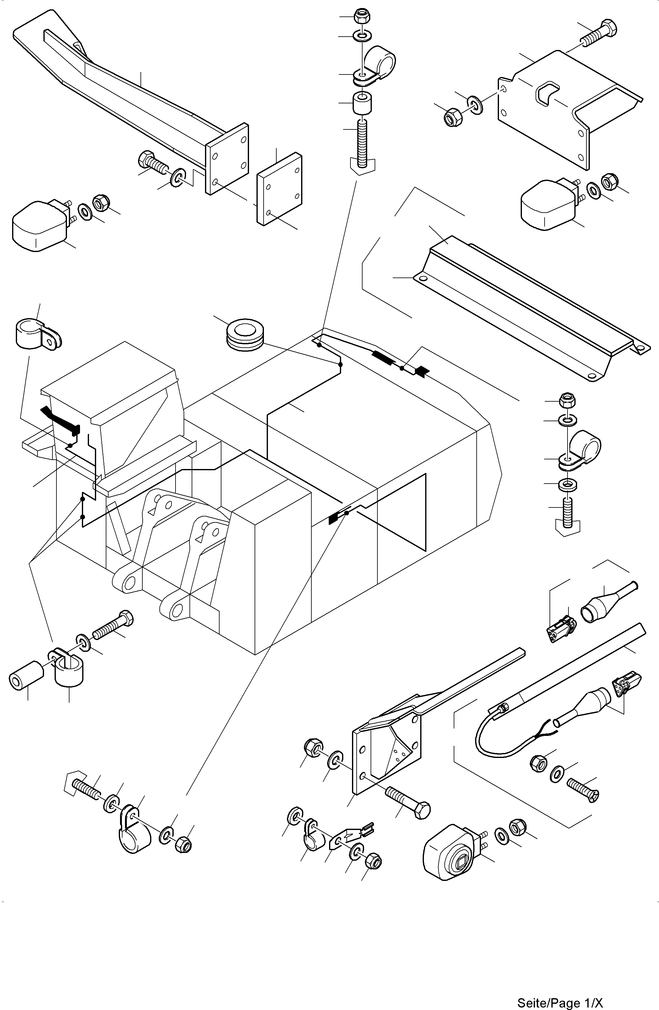 Excavators Mining Komatsu / PC8000-6 S/N 12101(g12101) / Camerasystem(612-1962a : 612-1962a)