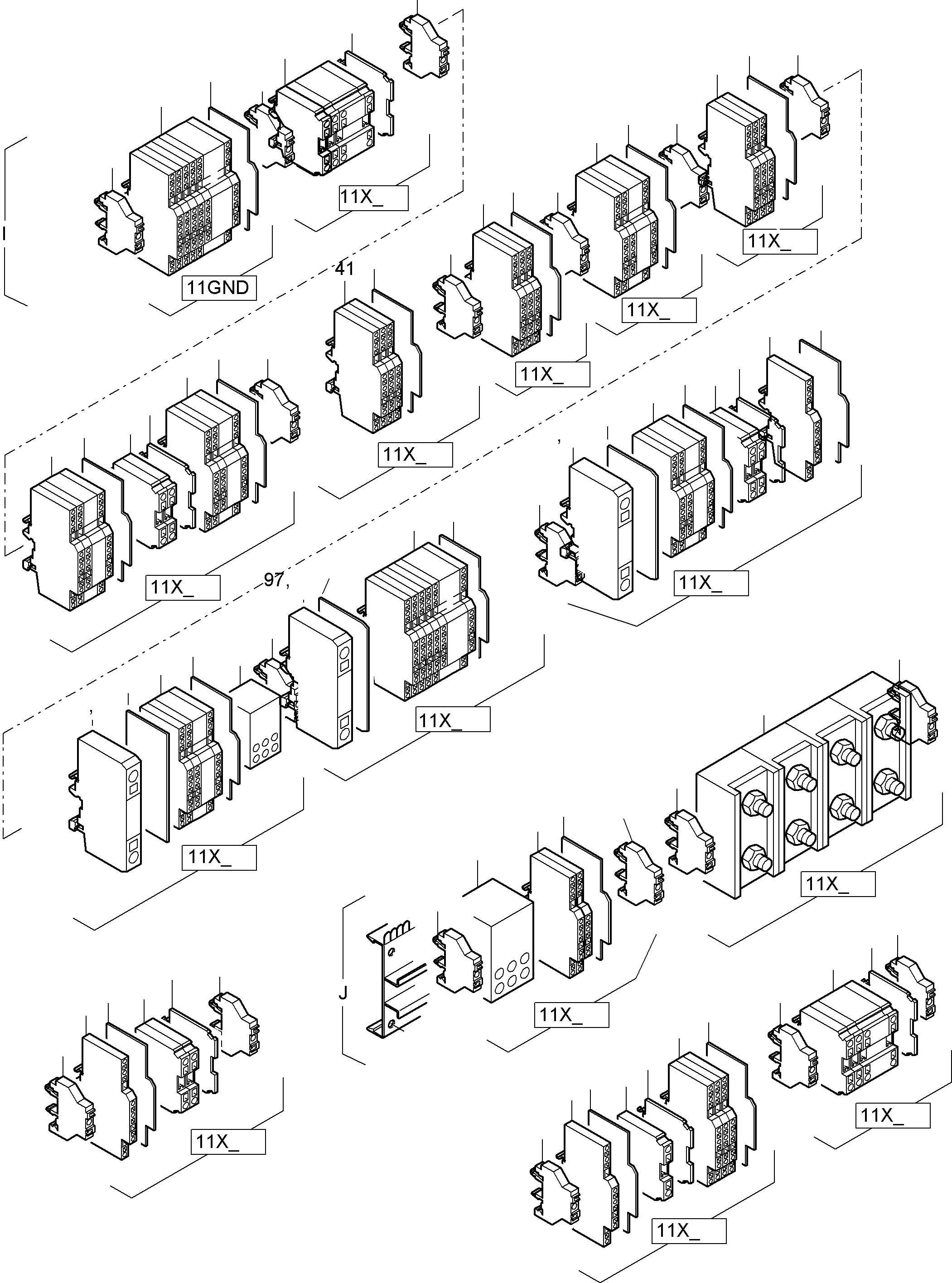Excavators Mining Komatsu / PC8000-6 S/N 12101(g12101) / Switch framing X2 Ort 11(113-2218b : 113-2218b)