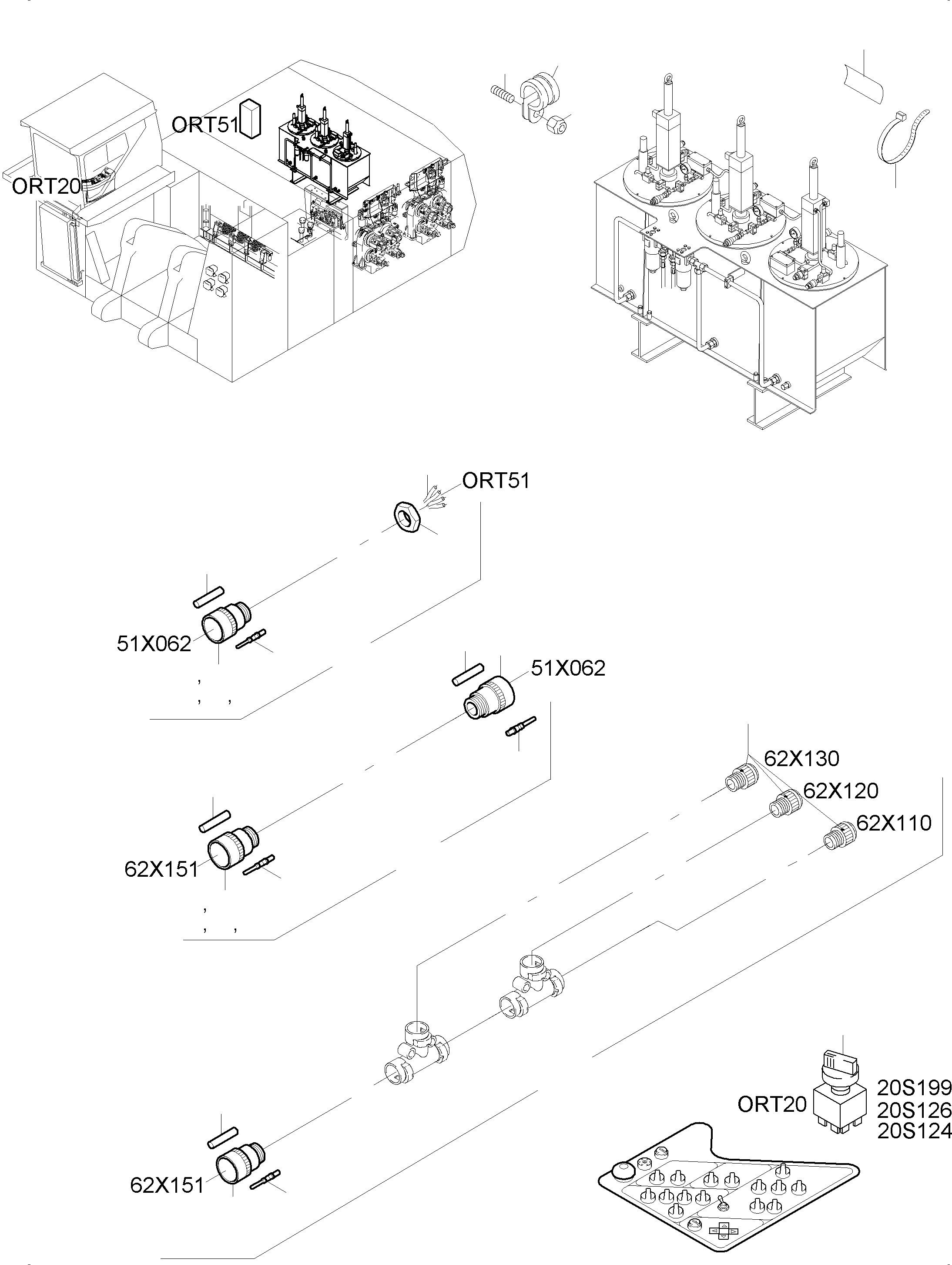 Excavators Mining Komatsu / PC8000-6 S/N 12103(g12103) / Electr. Parts(113-2368b : 113-2368b)