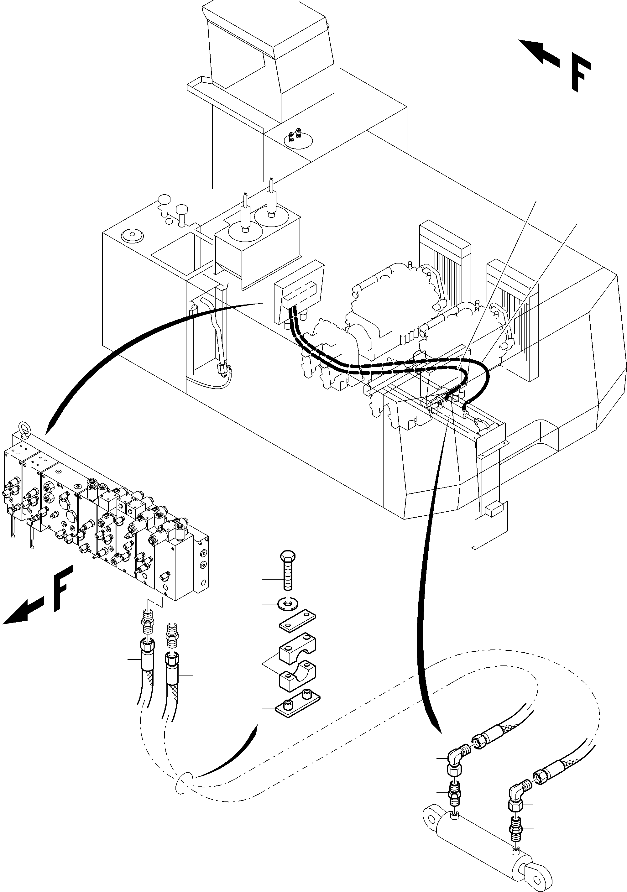 Excavators Mining Komatsu / PC8000-6 S/N 12103(g12103) / Refueling Equipment(113-2306d : 113-2306d)