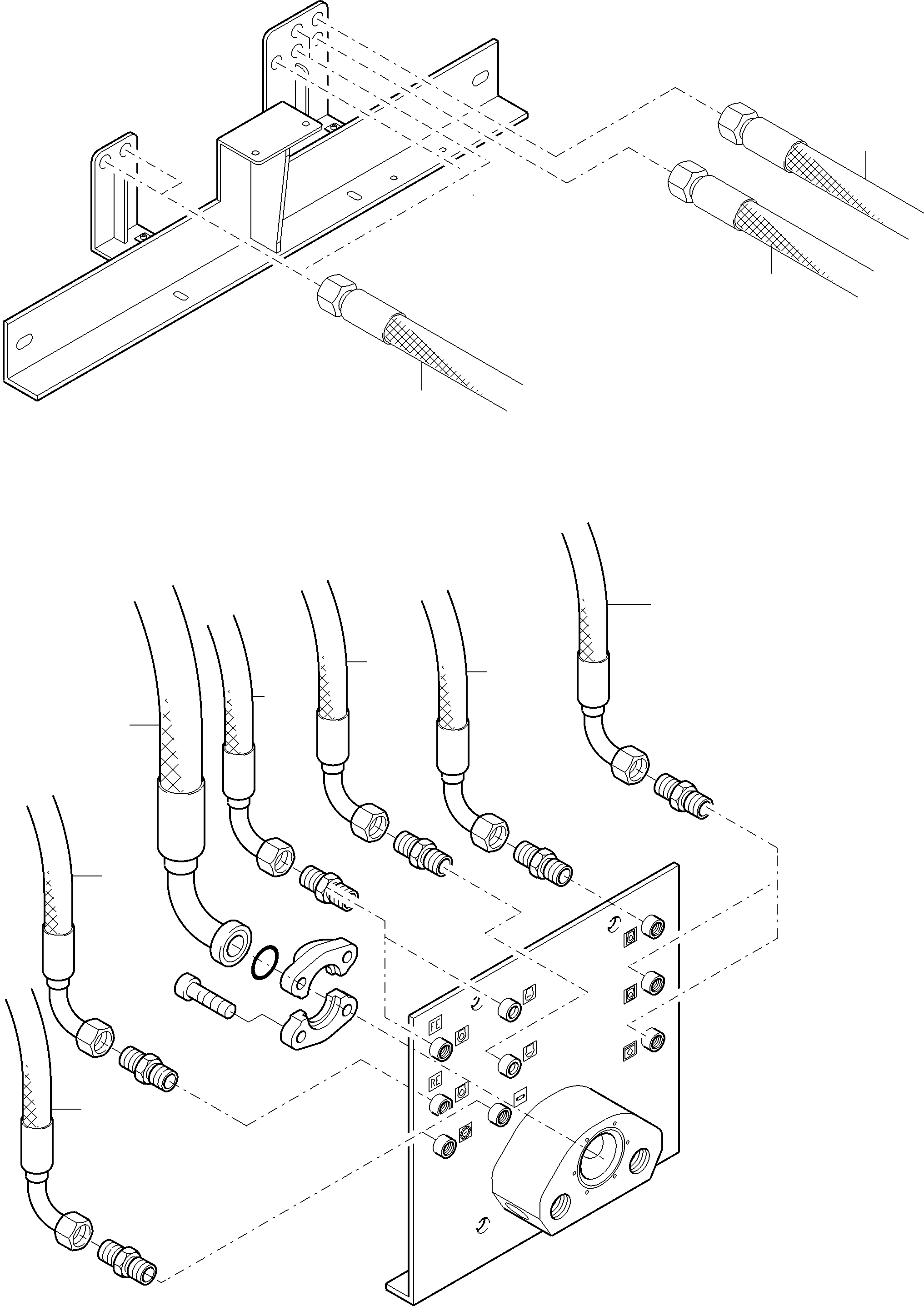 Excavators Mining Komatsu / PC8000-6 S/N 12103(g12103) / Refueling Equipment(113-2306d : 113-2306d)