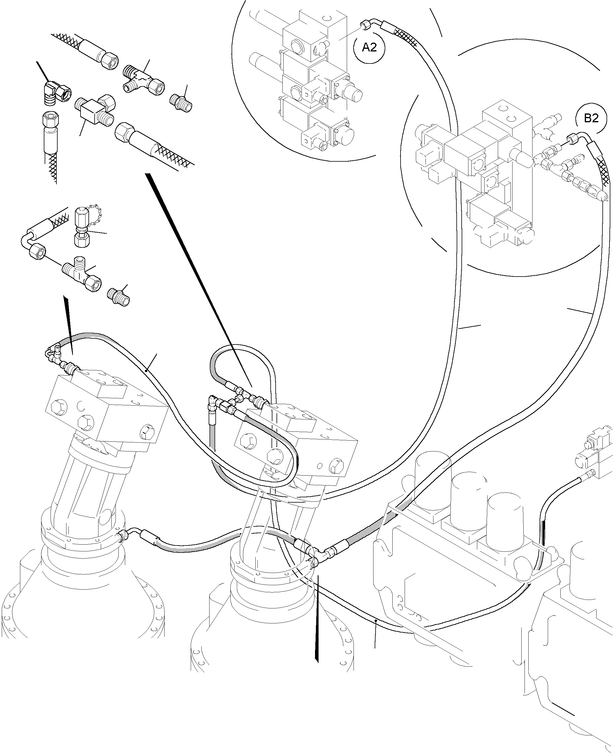 Excavators Mining Komatsu / PC5500-6 S/N 15014(g15014) / Control - Slew Gear(515-1850e : 515-1850e)