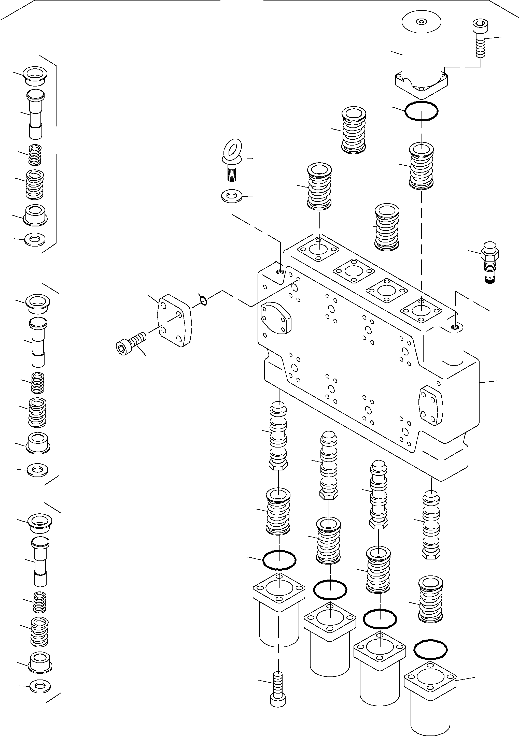 Excavators Mining Komatsu / PC5500-6 S/N 15014(g15014) / Control Block(991-0434 : 991-0434)