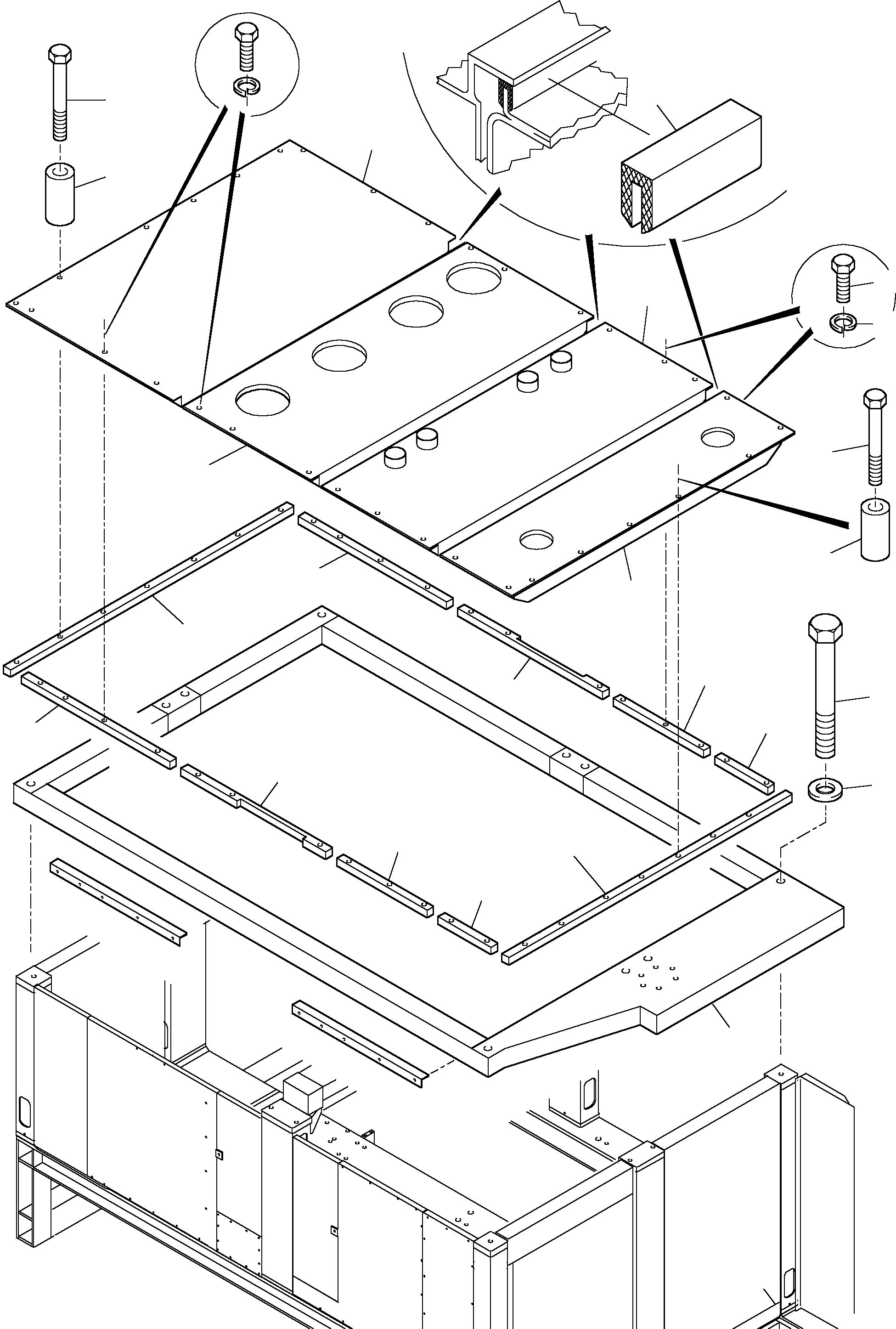 Komatsu parts book diagram for PC5500-6 S/N 15017: MACHINERY HOUSE