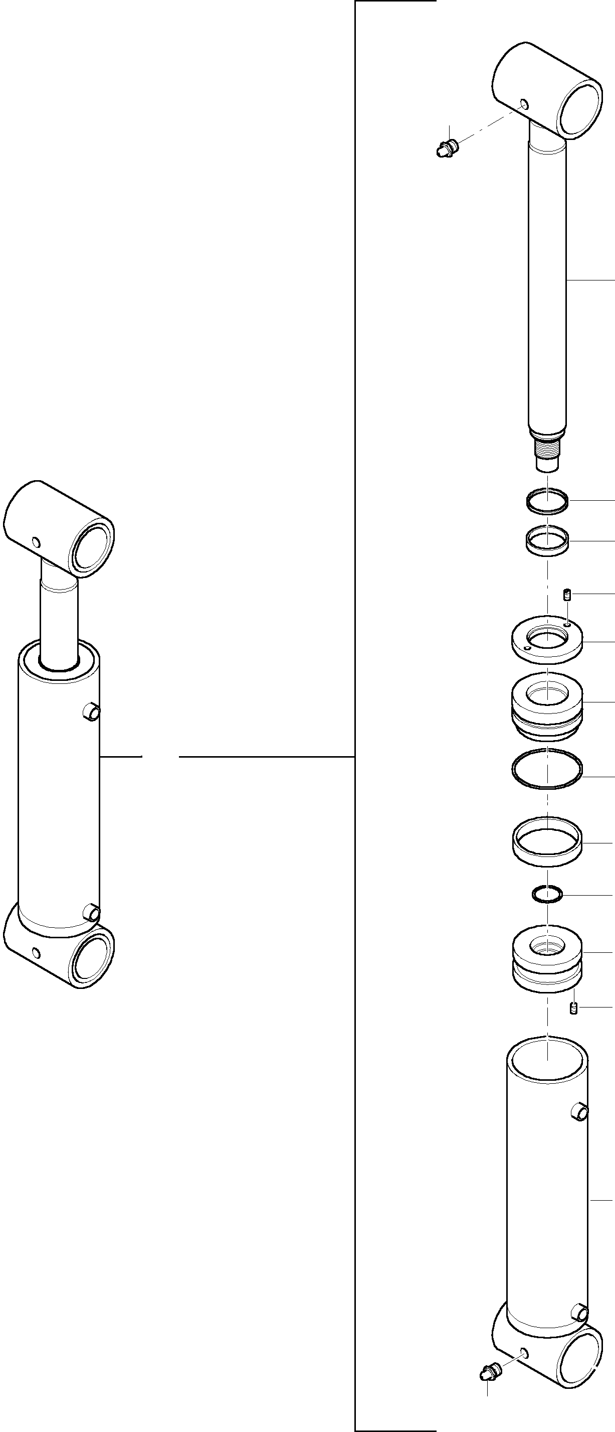 Komatsu parts book diagram for PC5500-6 S/N 15017: SERVICE CRANE