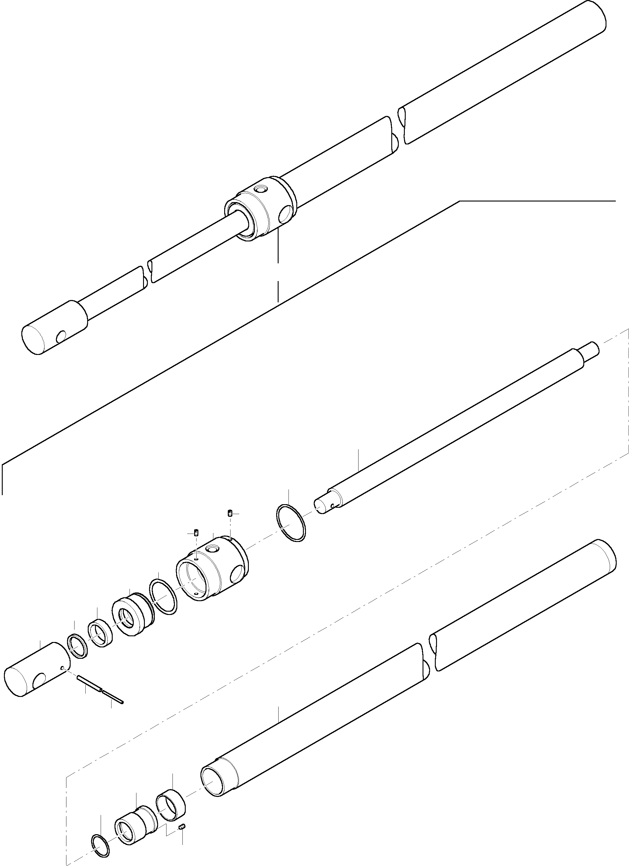 Komatsu parts book diagram for PC5500-6 S/N 15017: SERVICE CRANE