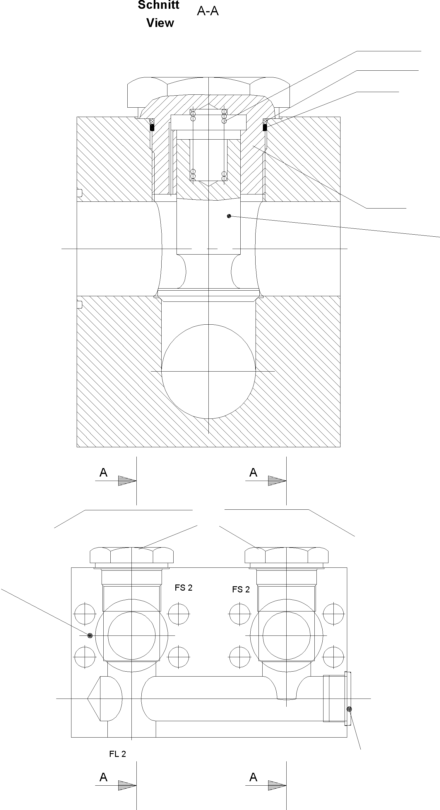 Komatsu parts book diagram for PC5500-6 S/N 15019: NON-RETURN VALVE