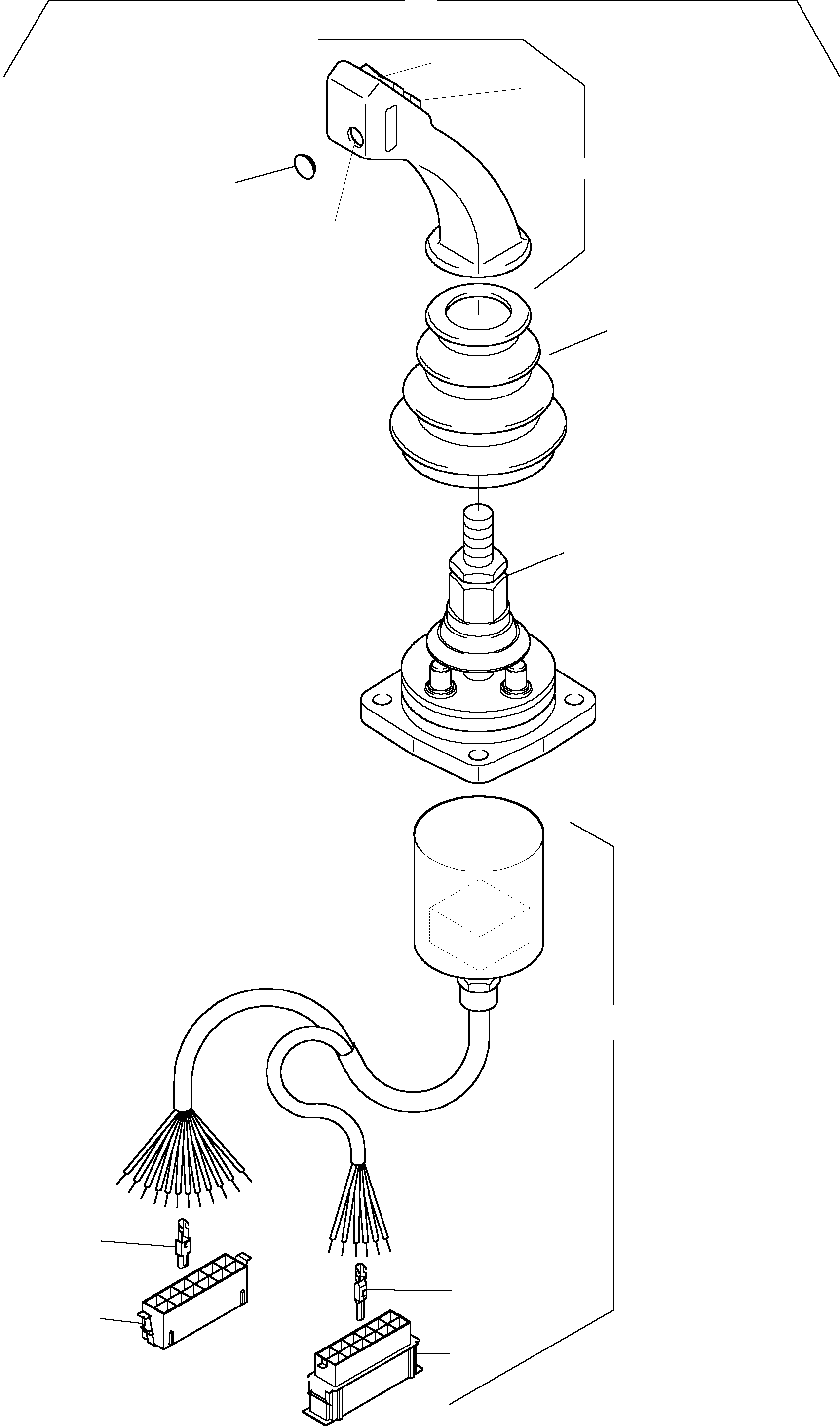 Komatsu parts book diagram for PC5500-6 S/N 15024: MANIPULATOR