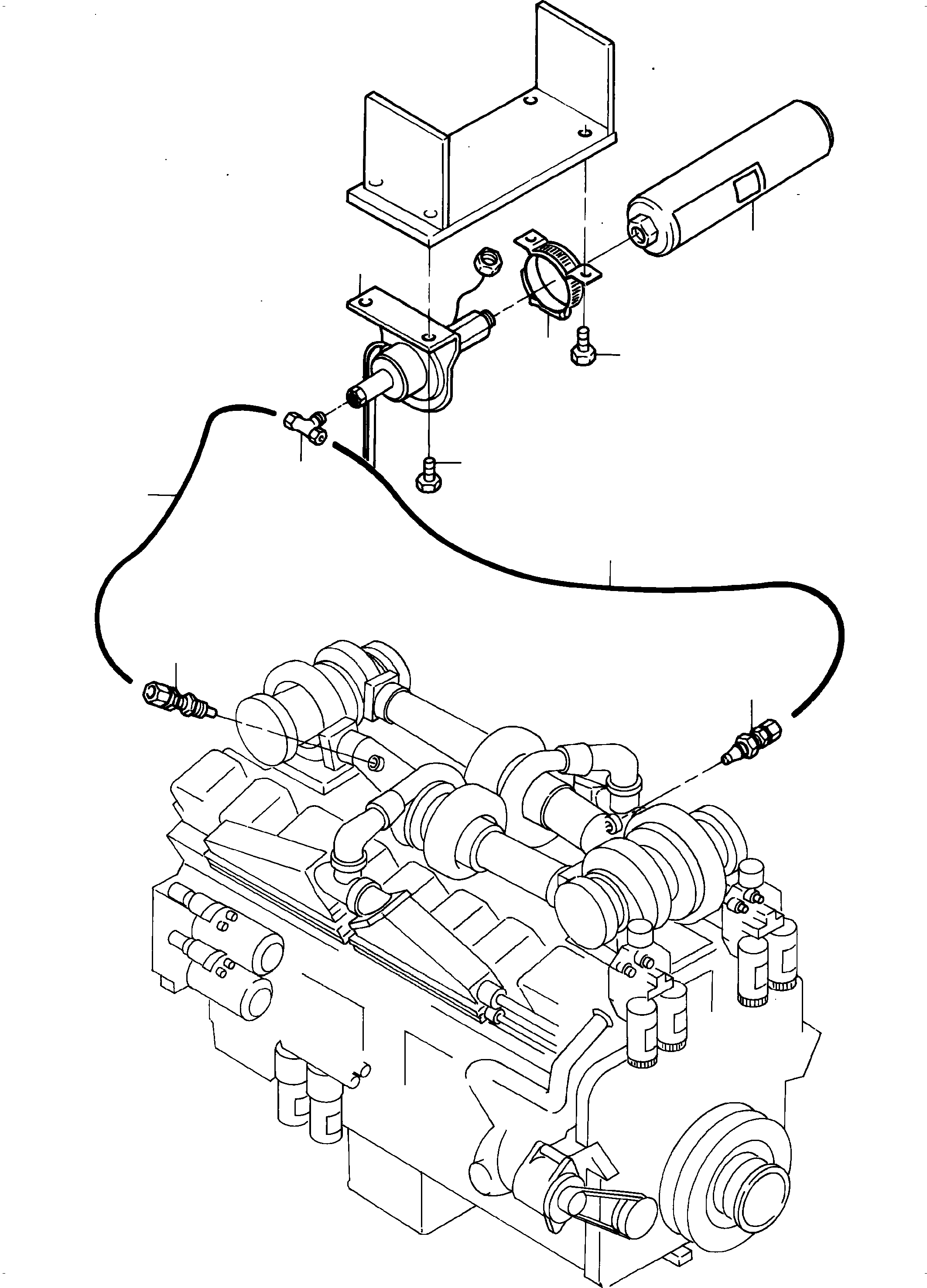 Komatsu parts book diagram for PC5500-6 S/N 15049: COLD-STARTING-SYSTEM, CU-ENGINE