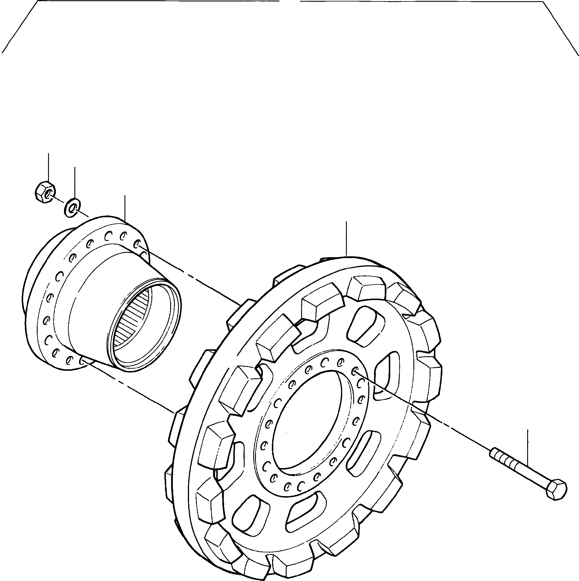 Excavators Mining Komatsu / PC5500-6E S/N 15051(g15051) / Drive Sprocket, NT and TT(515-3126b : 515-3126b)