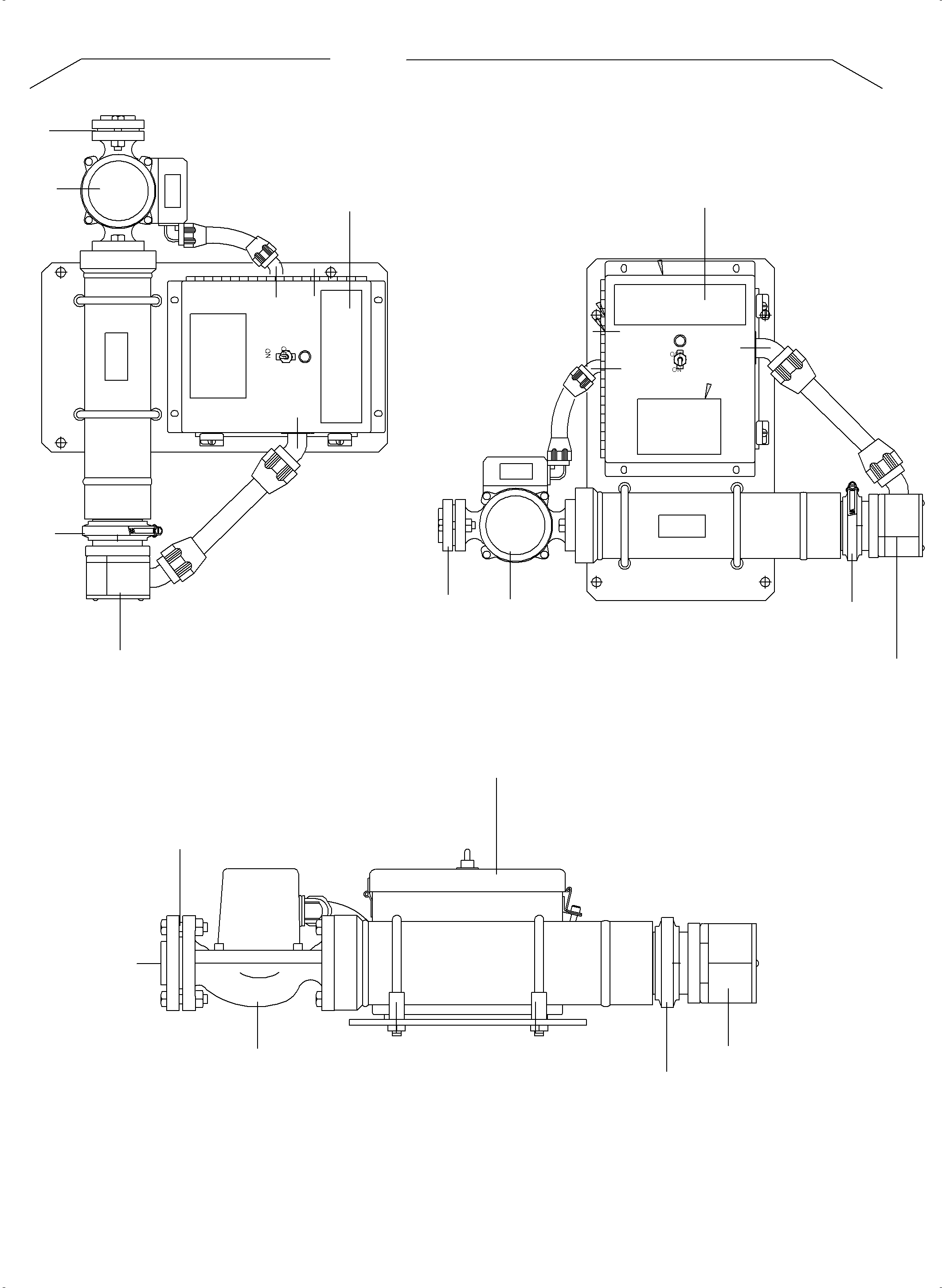 Komatsu parts book diagram for PC5500-6 S/N 15056: WATER HEATING
