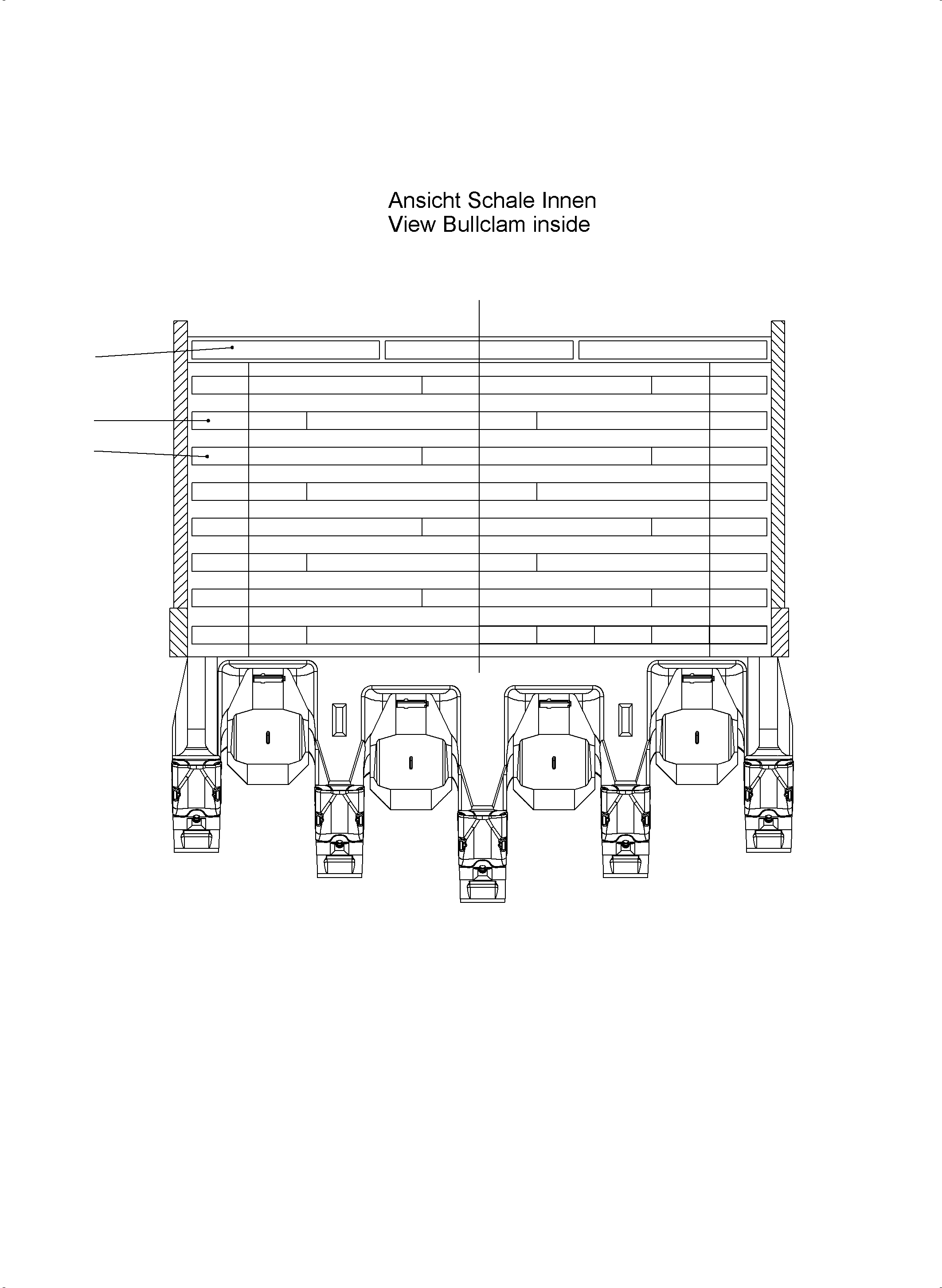 Excavators Mining Komatsu / PC5500-6 S/N 15058(g15058) / Verschleisspaket Rьckwand und Schale 28 cbm WP4(515-5252b : 515-5252b)