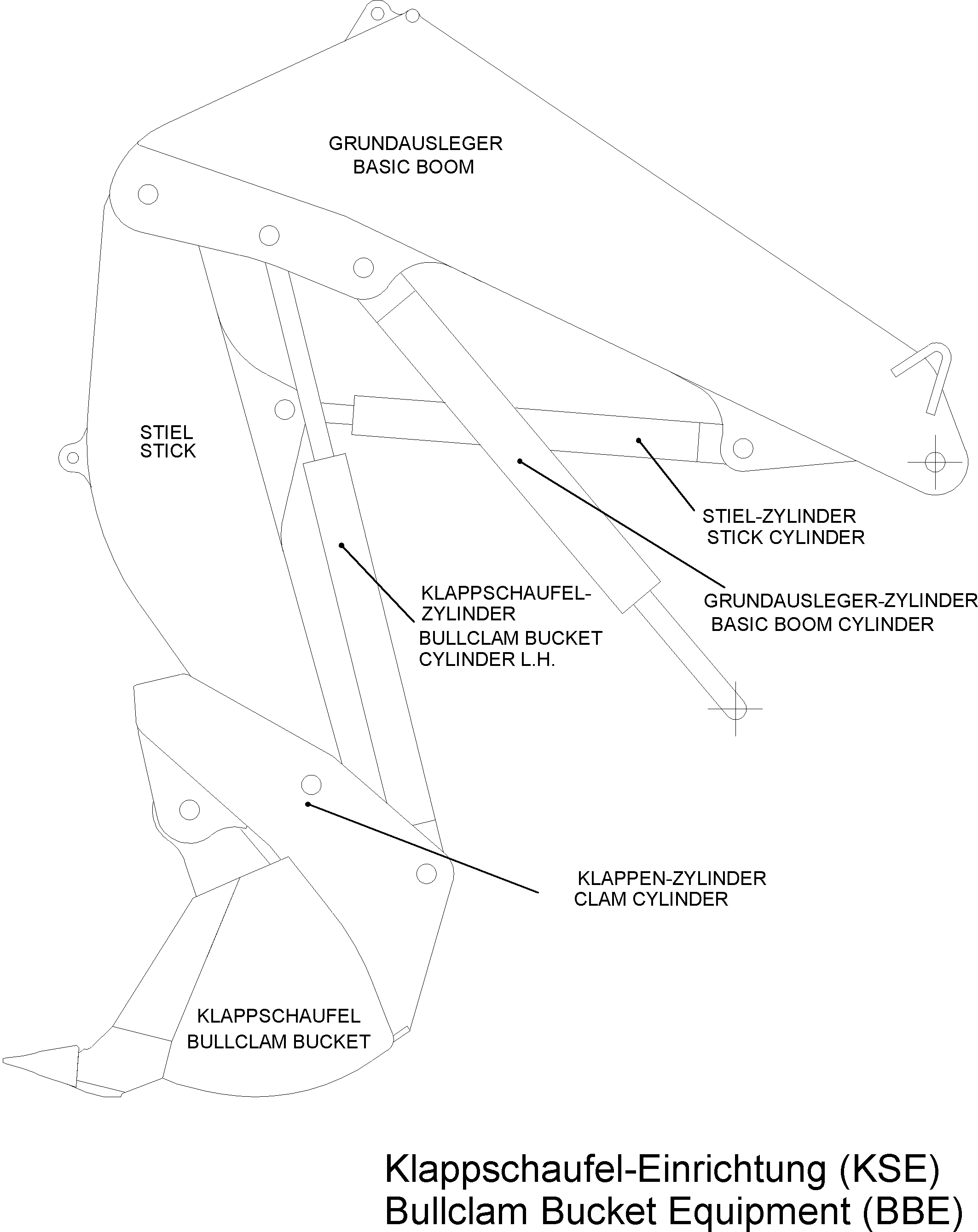 Komatsu parts book diagram for PC5500-6E S/N 15060: 
