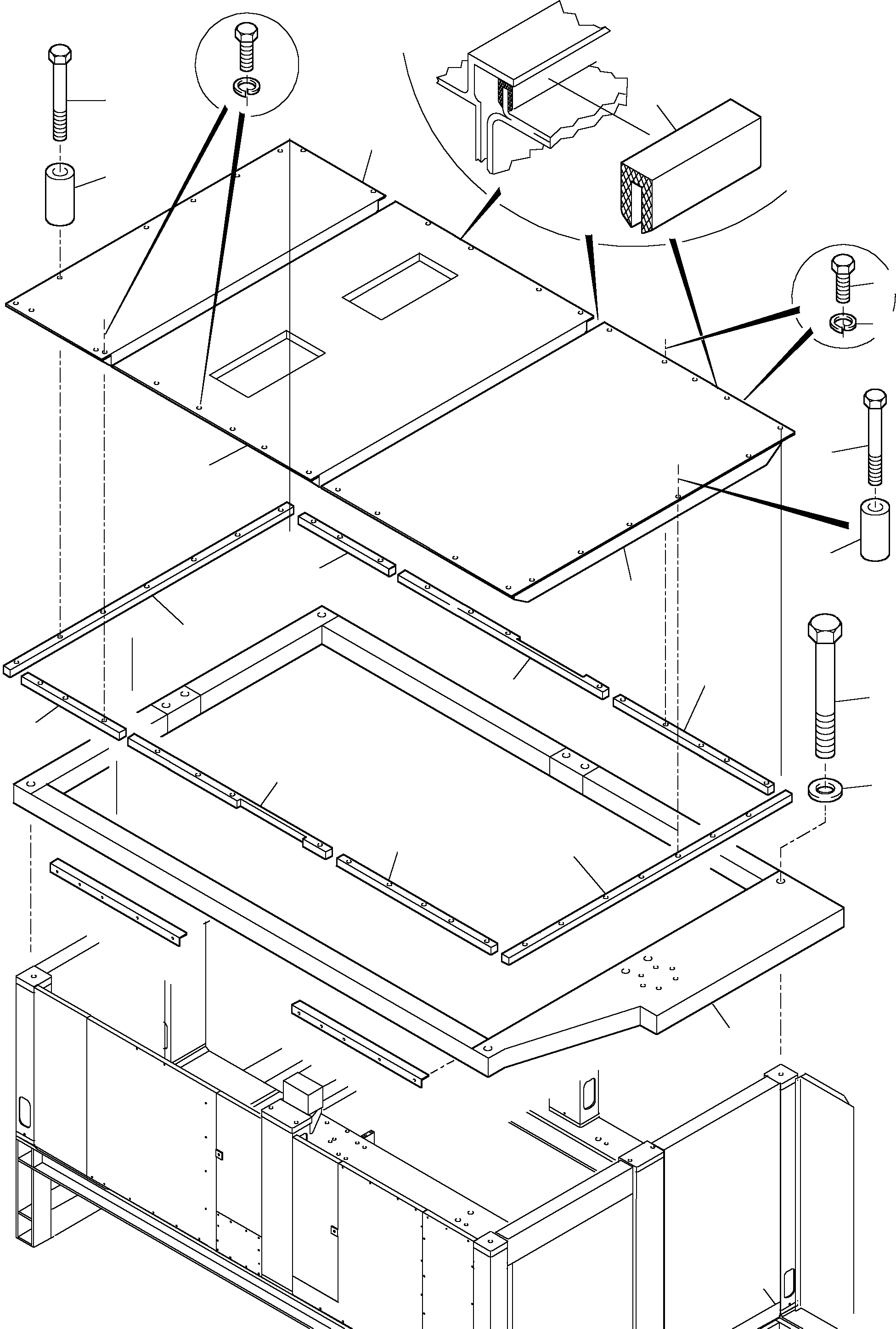 Komatsu parts book diagram for PC5500-6E S/N 15060: MACHINERY HOUSE
