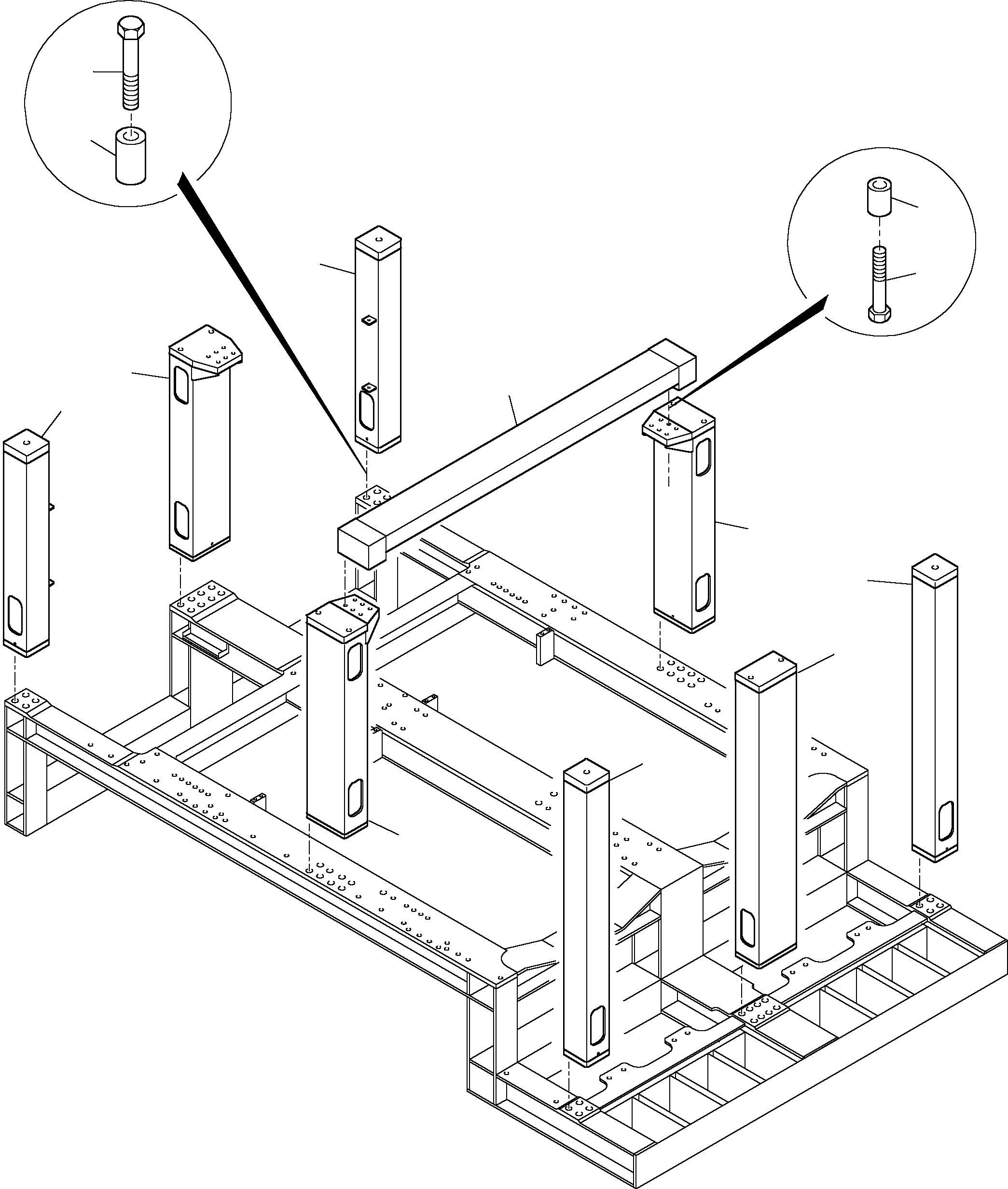 Komatsu parts book diagram for PC5500-6E S/N 15060: MACHINERY HOUSE